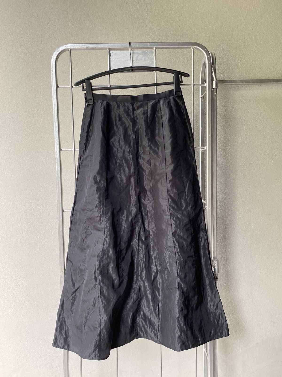 Hiroko Koshino Homme Hiroko Koshino black skirt Size 32" / US 10 / IT 46 - 6 Thumbnail