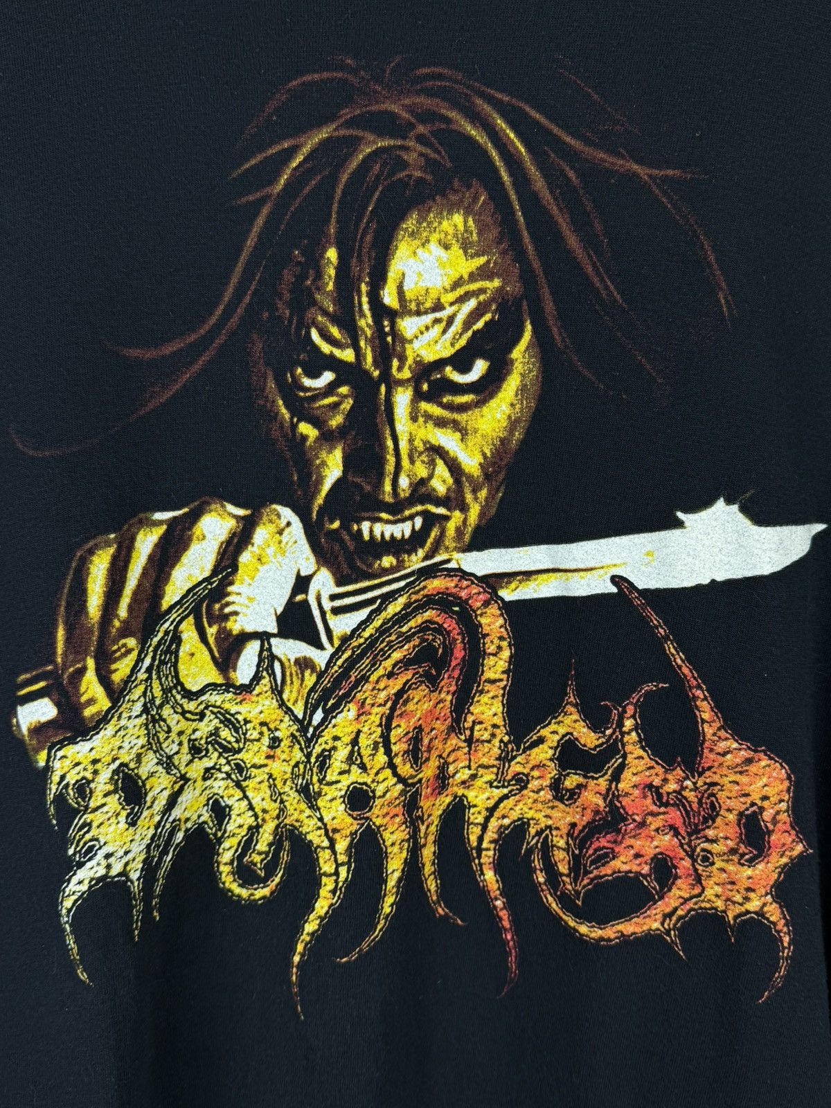 Band Tees Deranged Plainfield Cemetery 2002 Death Metal Long Sleeve XL Size US XL / EU 56 / 4 - 3 Thumbnail