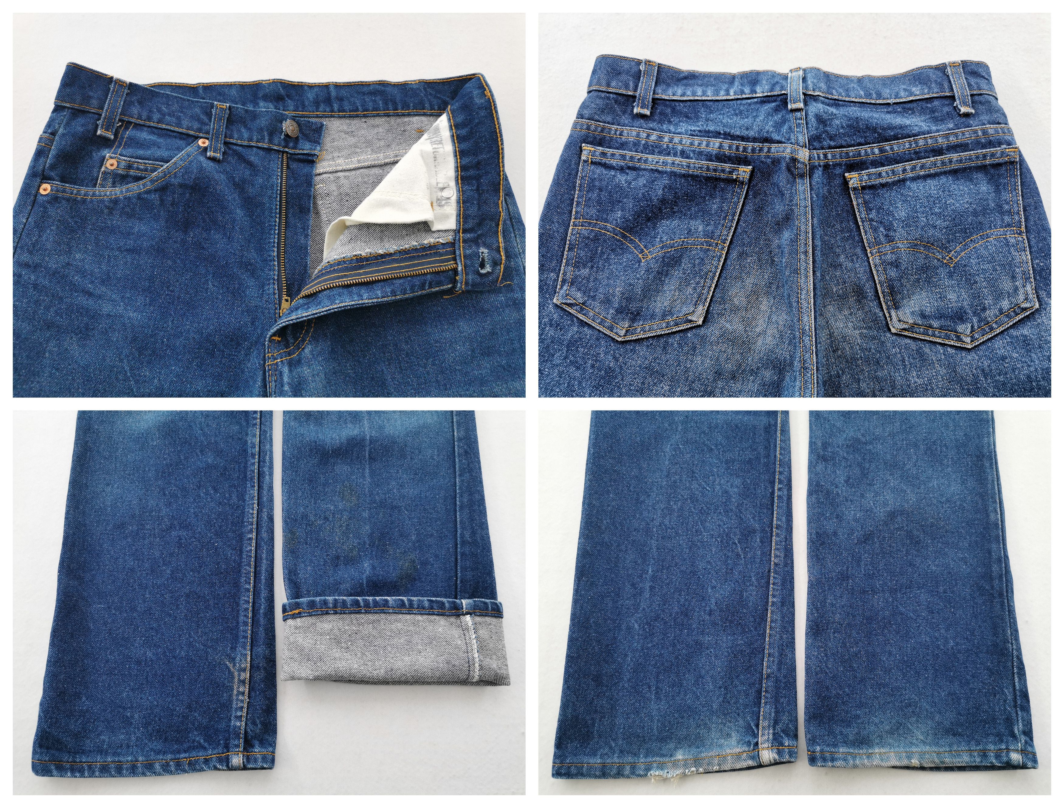 Levi's Vintage 90's Levis Lot 517 Orange Tab Denim Made In USA Size US 31 - 8 Thumbnail