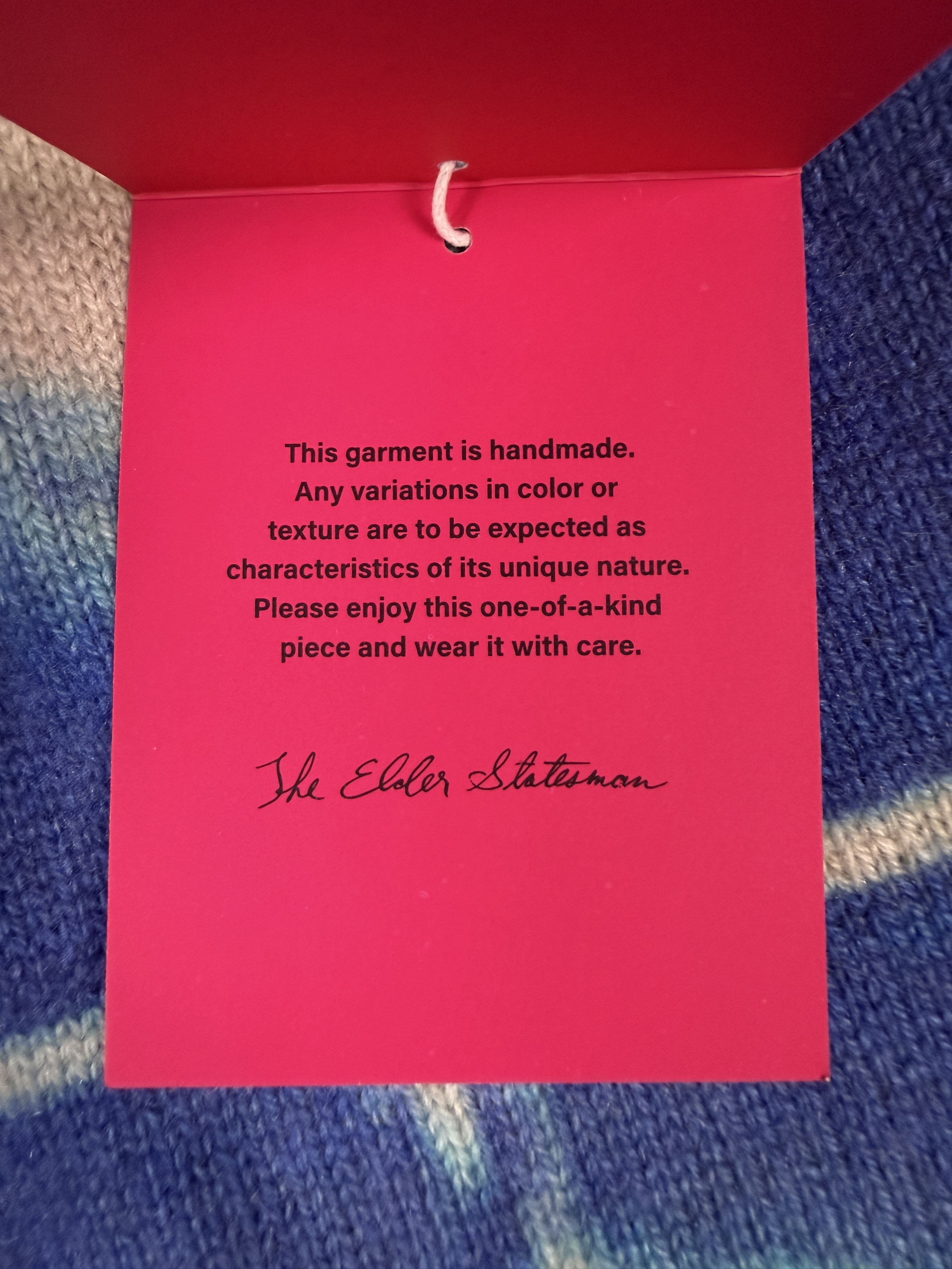 The Elder Statesman $1950 The Elder Statesman Rorschach Cashmere Lounge Pants Size US 30 / EU 46 - 10 Thumbnail