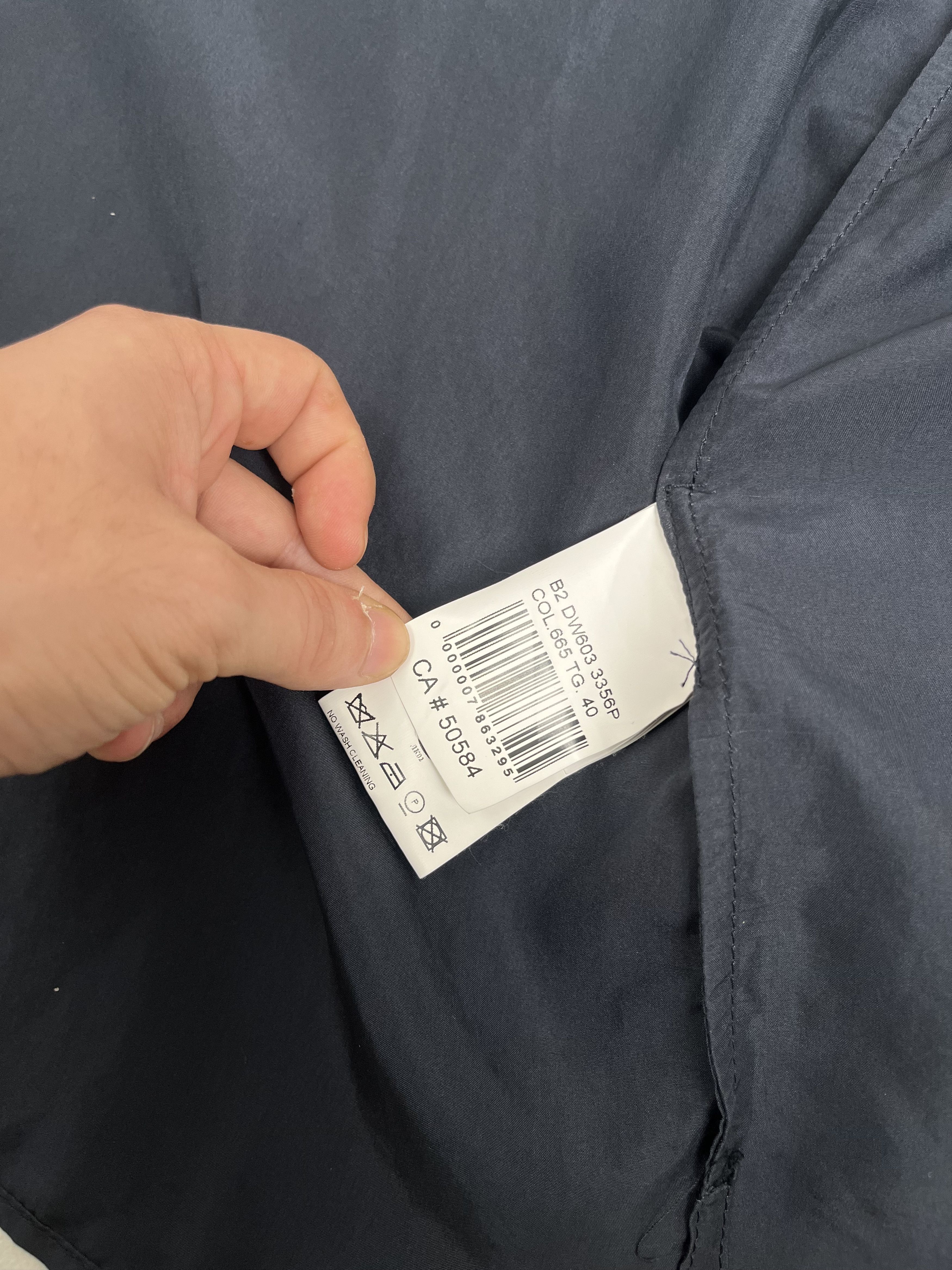 Dirk Bikkembergs Leather Patched Blue&Black Shirt Size S / US 4 / IT 40 - 10 Thumbnail