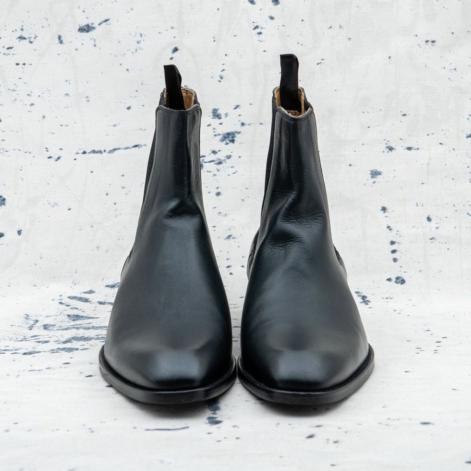 Sandro Sandro paris classic mens black leather chelsea boots Size US 11 / EU 44 - 2 Thumbnail