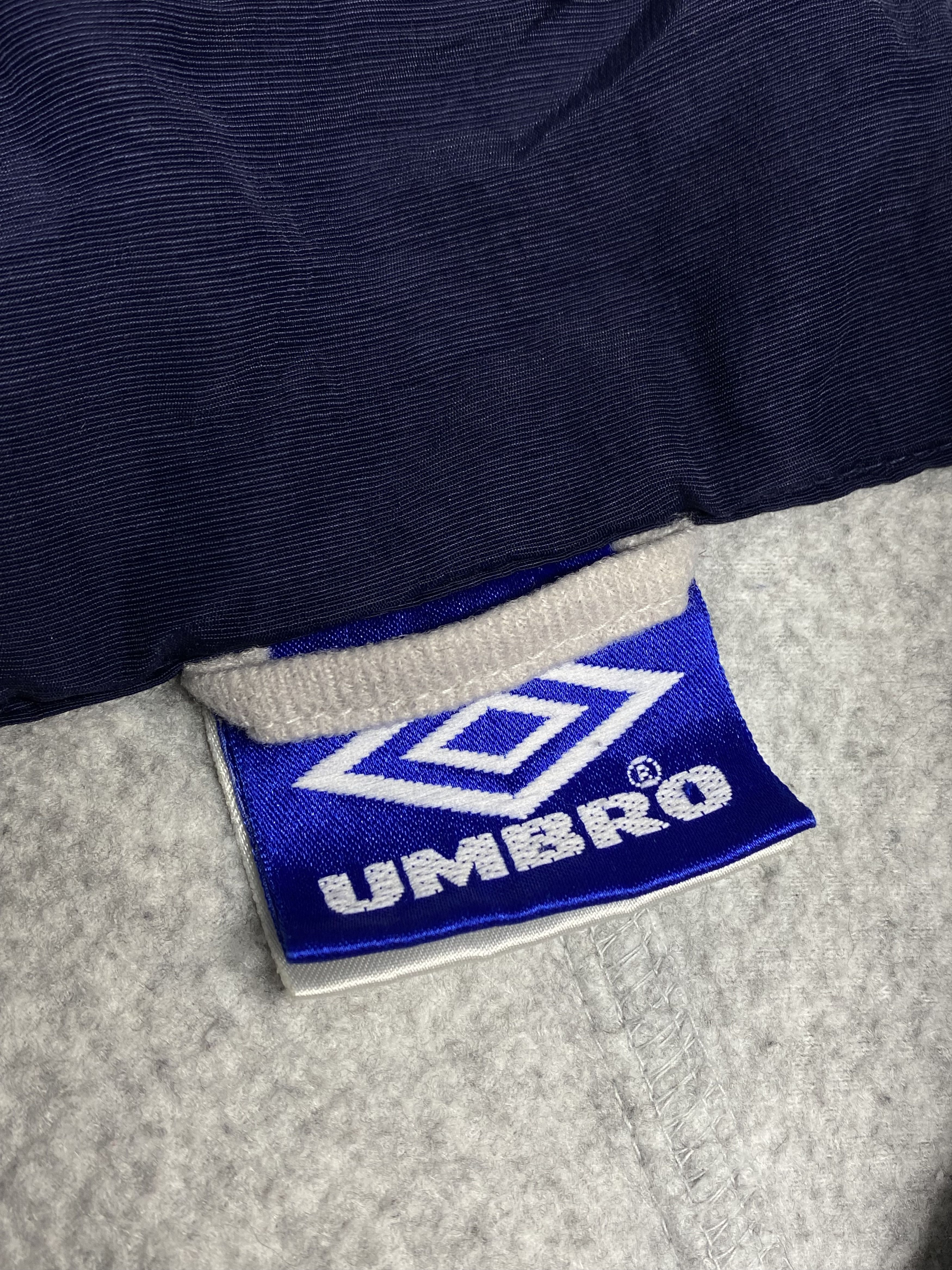 Umbro Vintage 90s Umbro Chelsea FC Fleece Pullover Sweater 1/4 zip Size US M / EU 48-50 / 2 - 16 Thumbnail