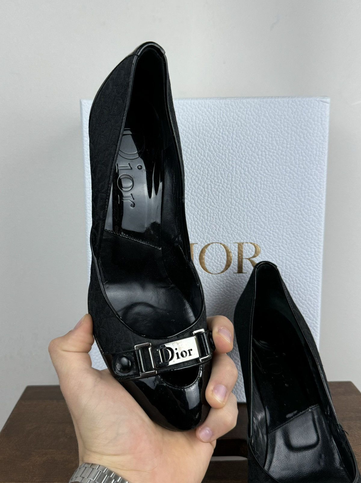 Dior Christian Dior monogram y2k heel boots original luxury item Size US 7 / IT 37 - 2 Thumbnail
