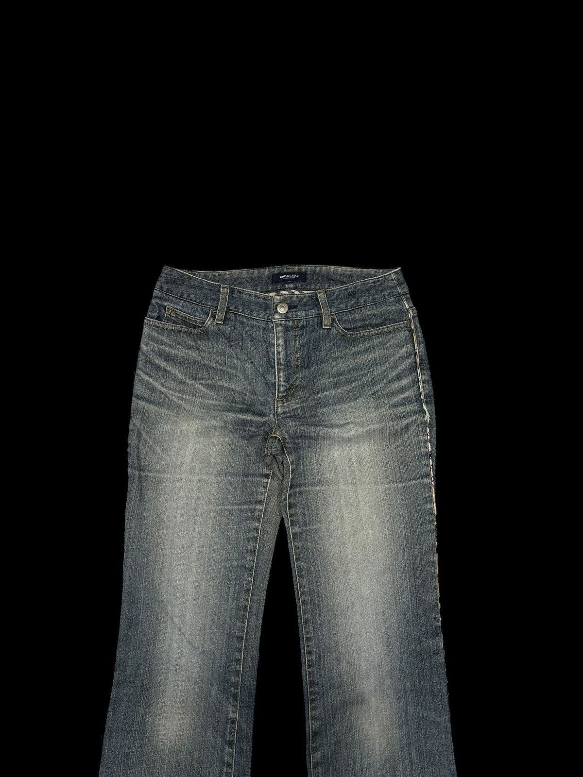 Burberry 💥Flare Jeans Burberry Nova Lining Bootcut Jeans Size 28" / US 6 / IT 42 - 5 Thumbnail