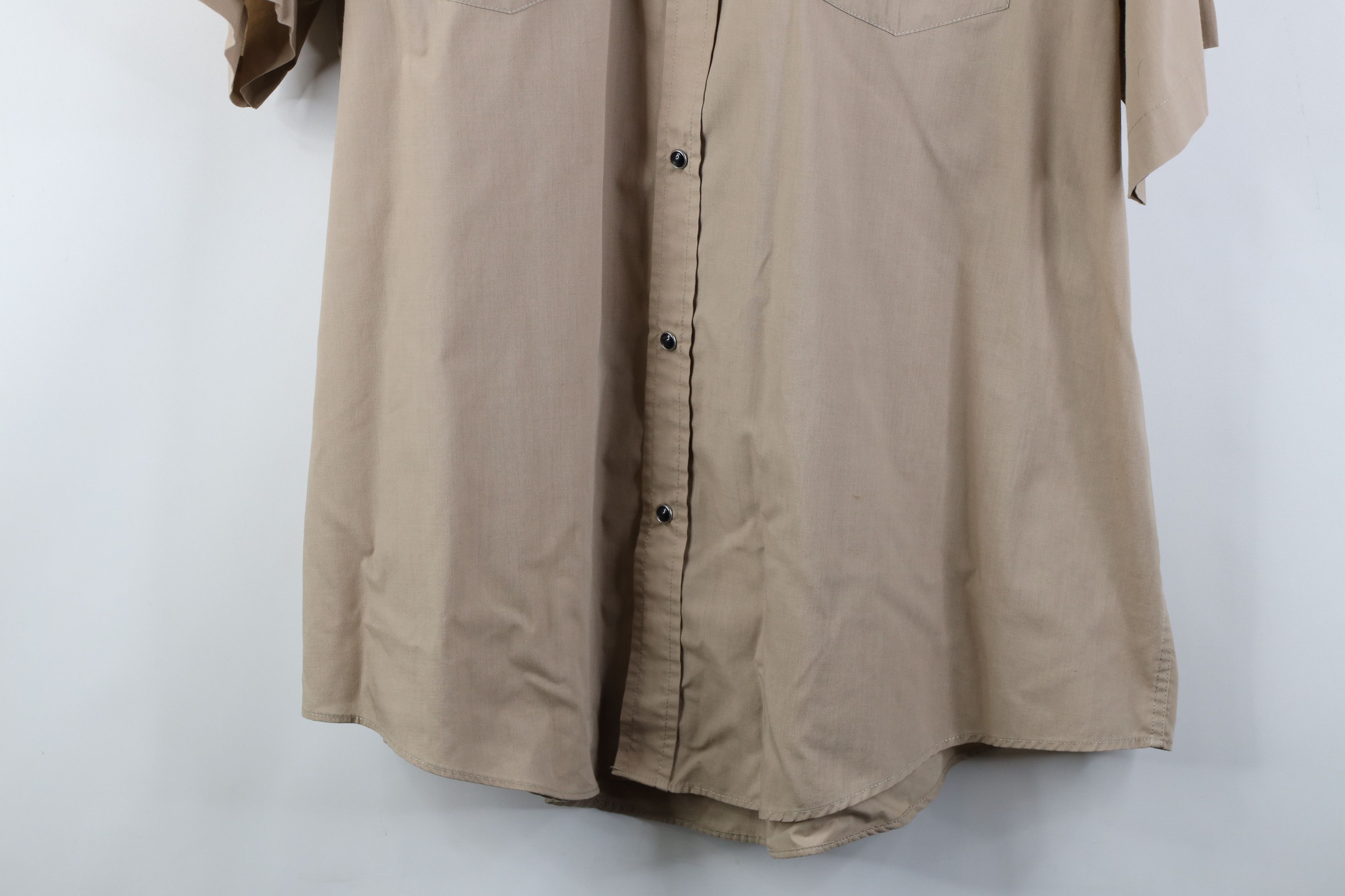 Vintage Vintage 90s Rockabilly Eagle Feather Snap Button Shirt Size US XL / EU 56 / 4 - 3 Thumbnail