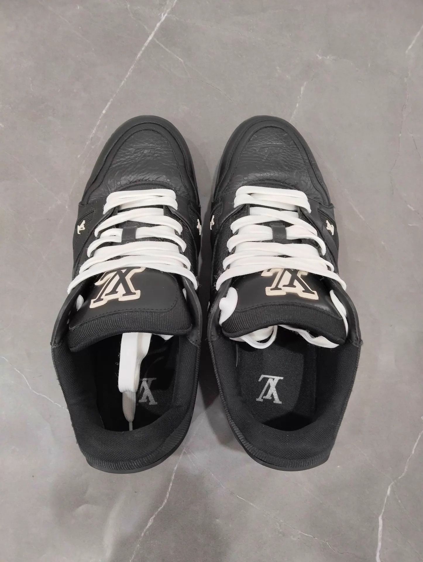 Louis Vuitton LV Trainer Black 41 (95 New) Size US 8 / EU 41 - 7 Thumbnail
