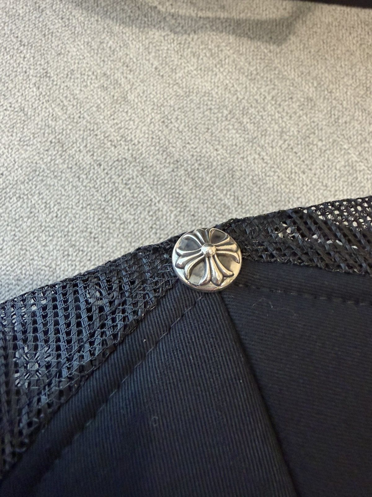 Chrome Hearts Chrome Hearts F U C K Leather Patched Trucker Size ONE SIZE - 3 Thumbnail