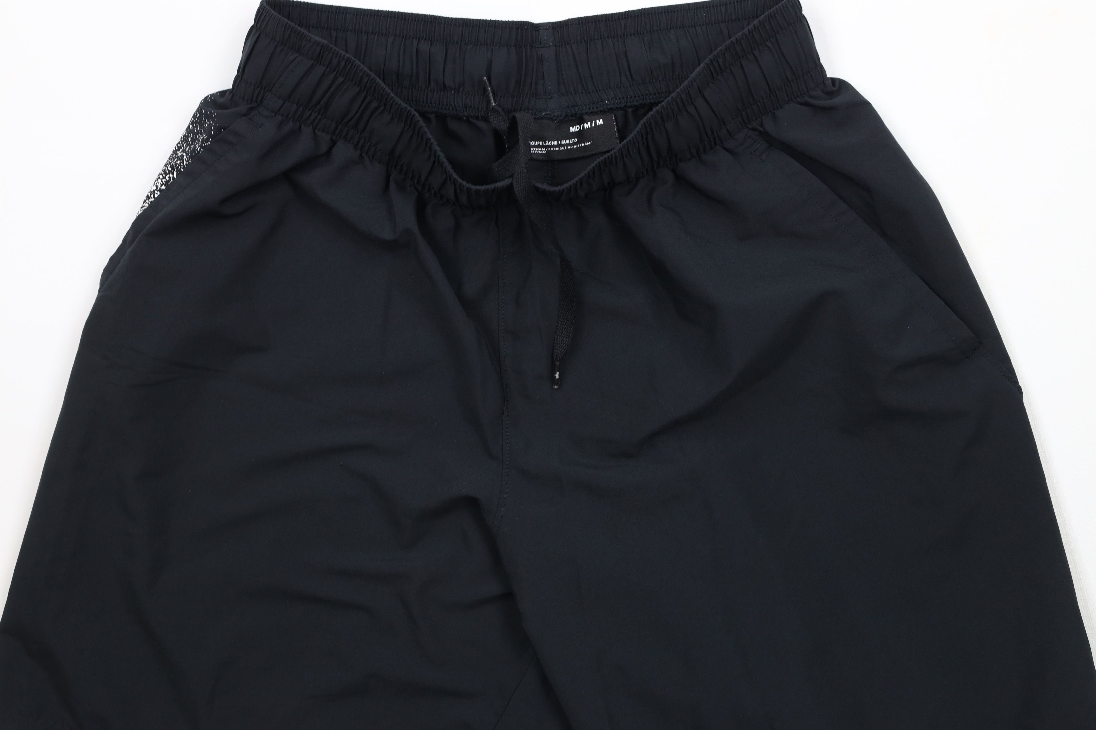 Under Armour × Vintage Under Armour Loose Fit Above Knee Gym Training Shorts Black Size US 32 / EU 48 - 4 Thumbnail