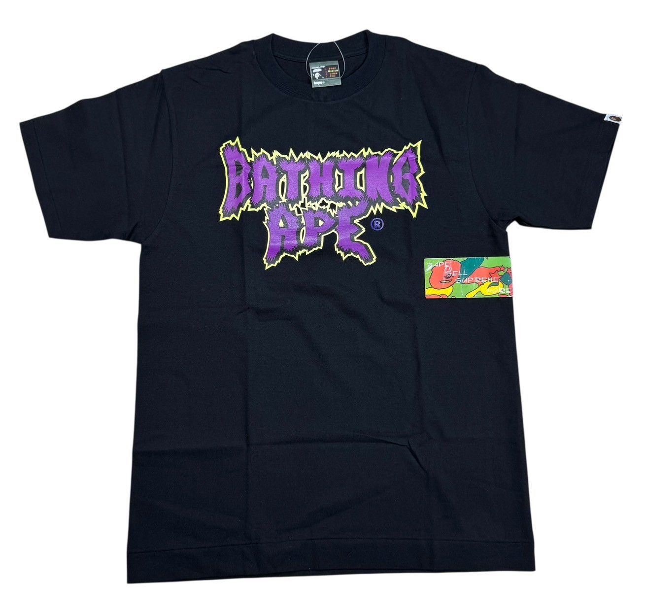 Bape BAPE print TEE black Size US M / EU 48-50 / 2 - 1 Thumbnail