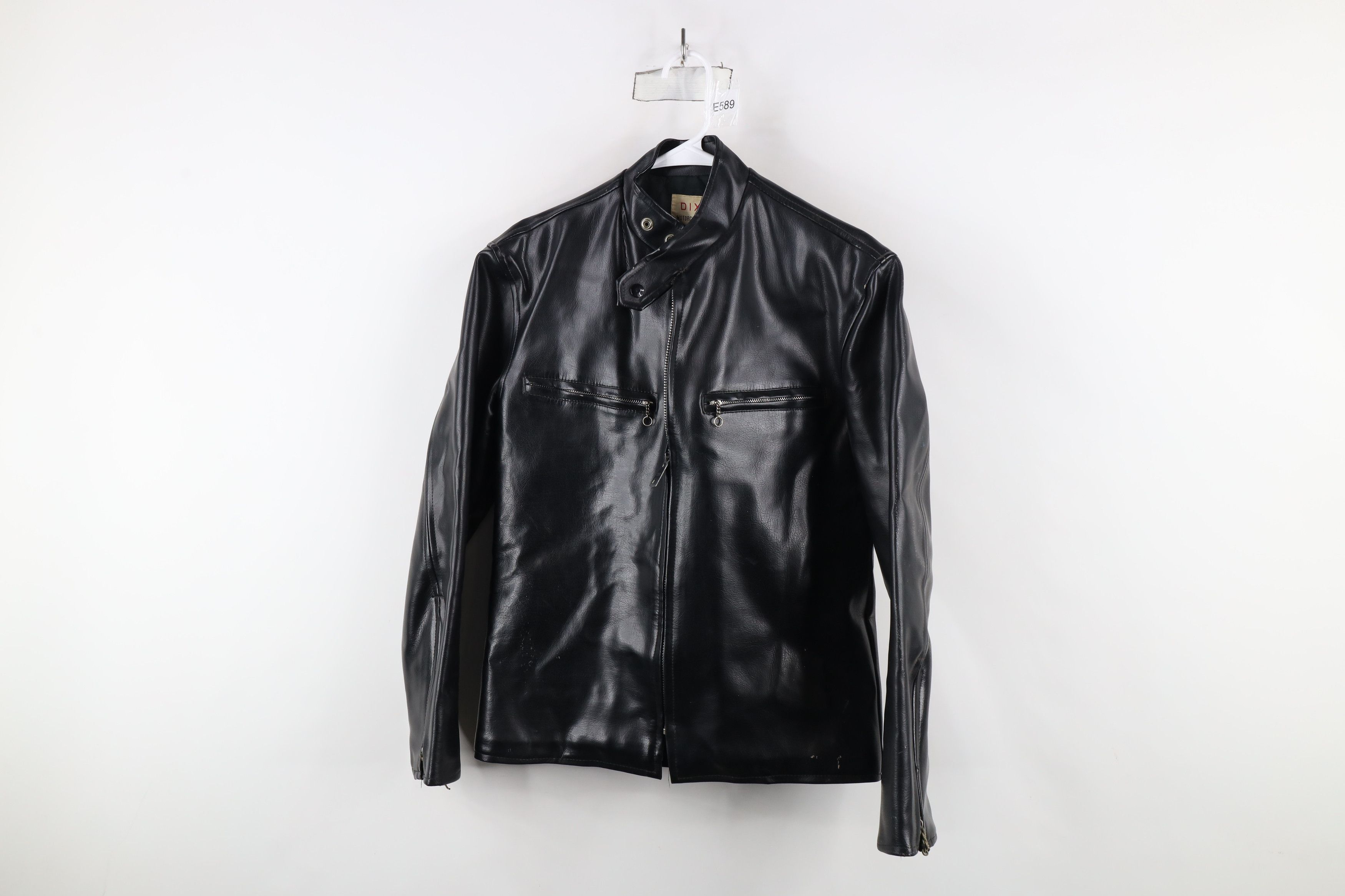 Vintage Vintage 70s Streetwear Faux Leather Motorcycle Jacket Japan Size US M / EU 48-50 / 2 - 1 Thumbnail