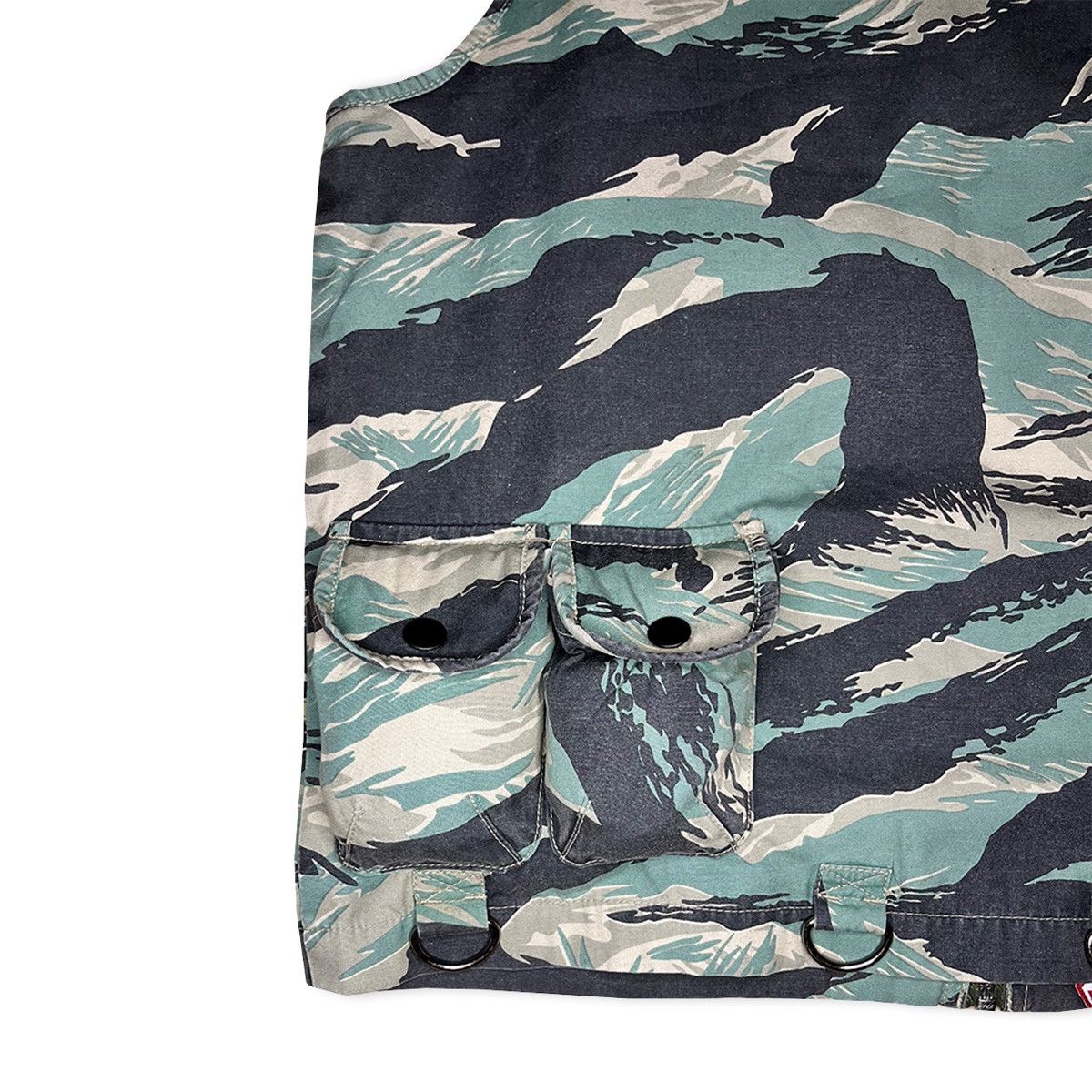 Maharishi 2023 Maharishi M.F.T.C Ciso Experimental Tigerstripe Vest Size US S / EU 44-46 / 1 - 7 Thumbnail