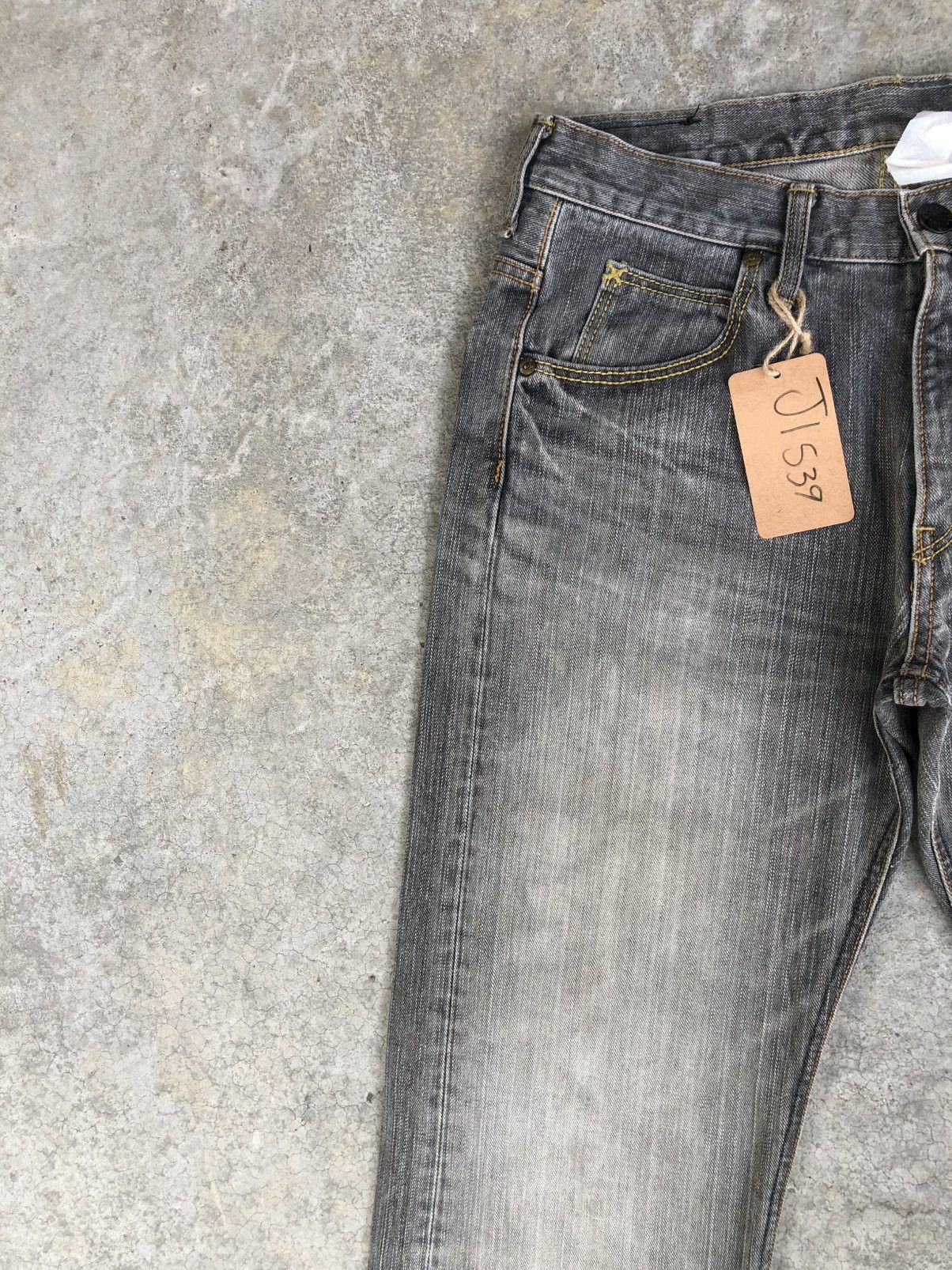 Kapital Japanese Lee Distressed Jeans Mudwash Size US 31 - 6 Thumbnail