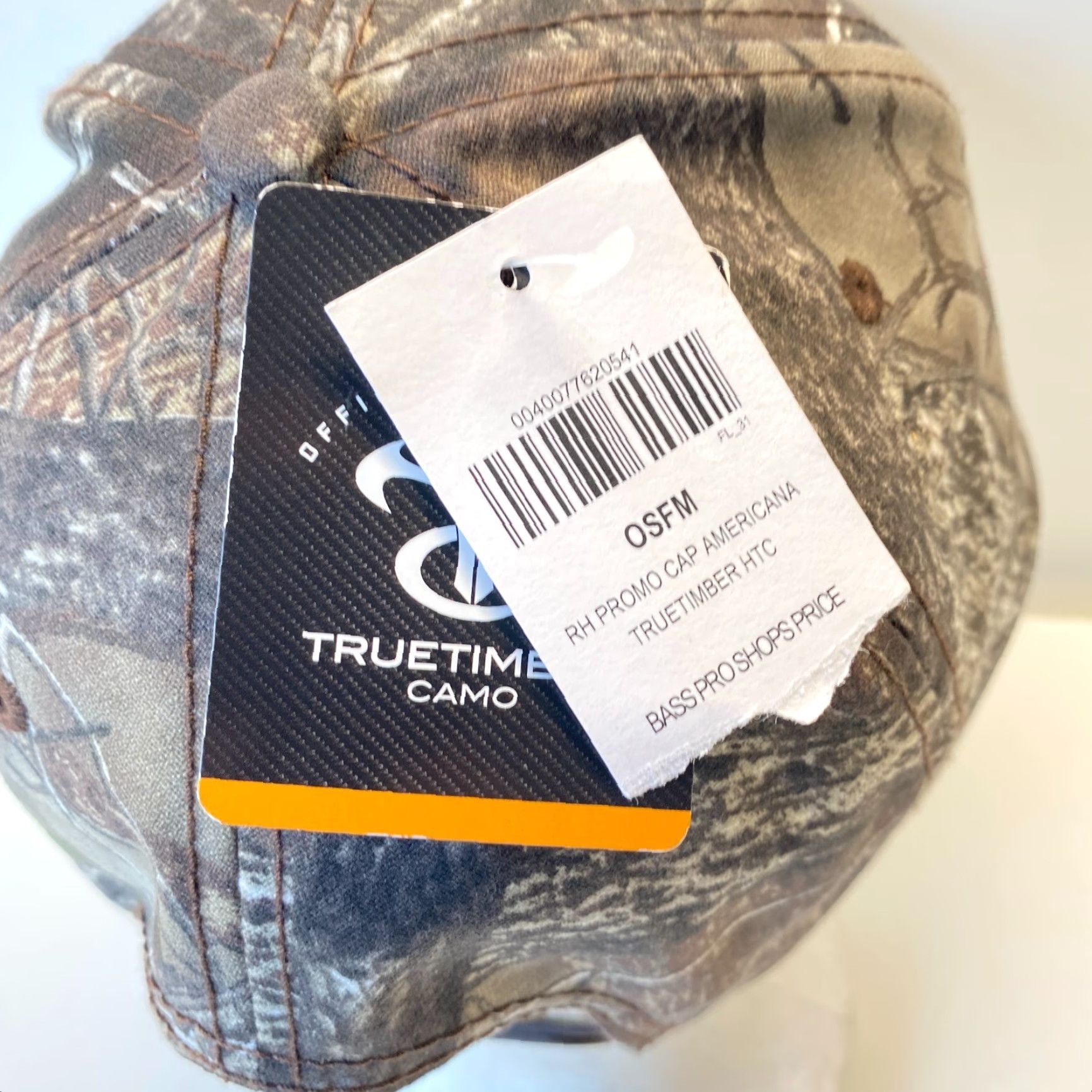 Vintage Red Head True Timber Camo Snapback Hat American Flag Embroidered Logo NEW Unisex Adults One Size Size ONE SIZE - 6 Thumbnail