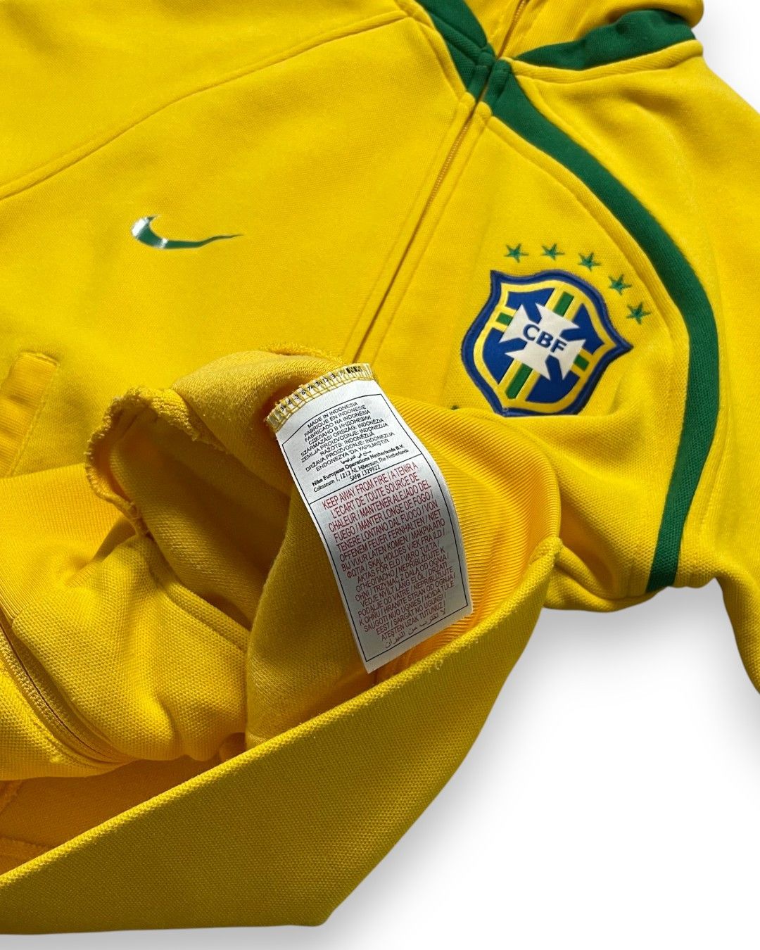 Nike Nike Brazil Vintage Zip Sweater from 00s Size US M / EU 48-50 / 2 - 6 Thumbnail