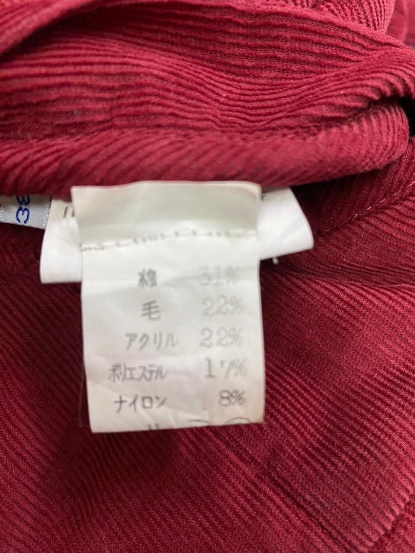Ferre Ferre Jeans Italy Bombers Corduroy Spellout Jacket (STAINS) Size US M / EU 48-50 / 2 - 19 Thumbnail