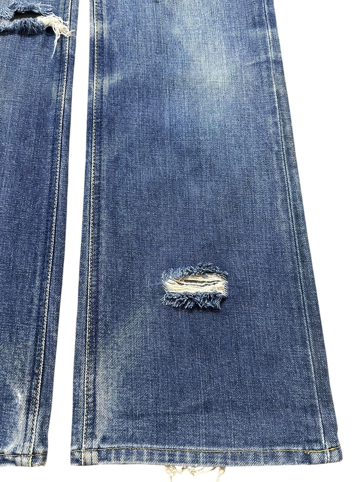 Lee Vintage 90s Lee Riders Faded Wash Distressed Bootcut Jeans Size 26" / US 2 / IT 38 - 7 Thumbnail
