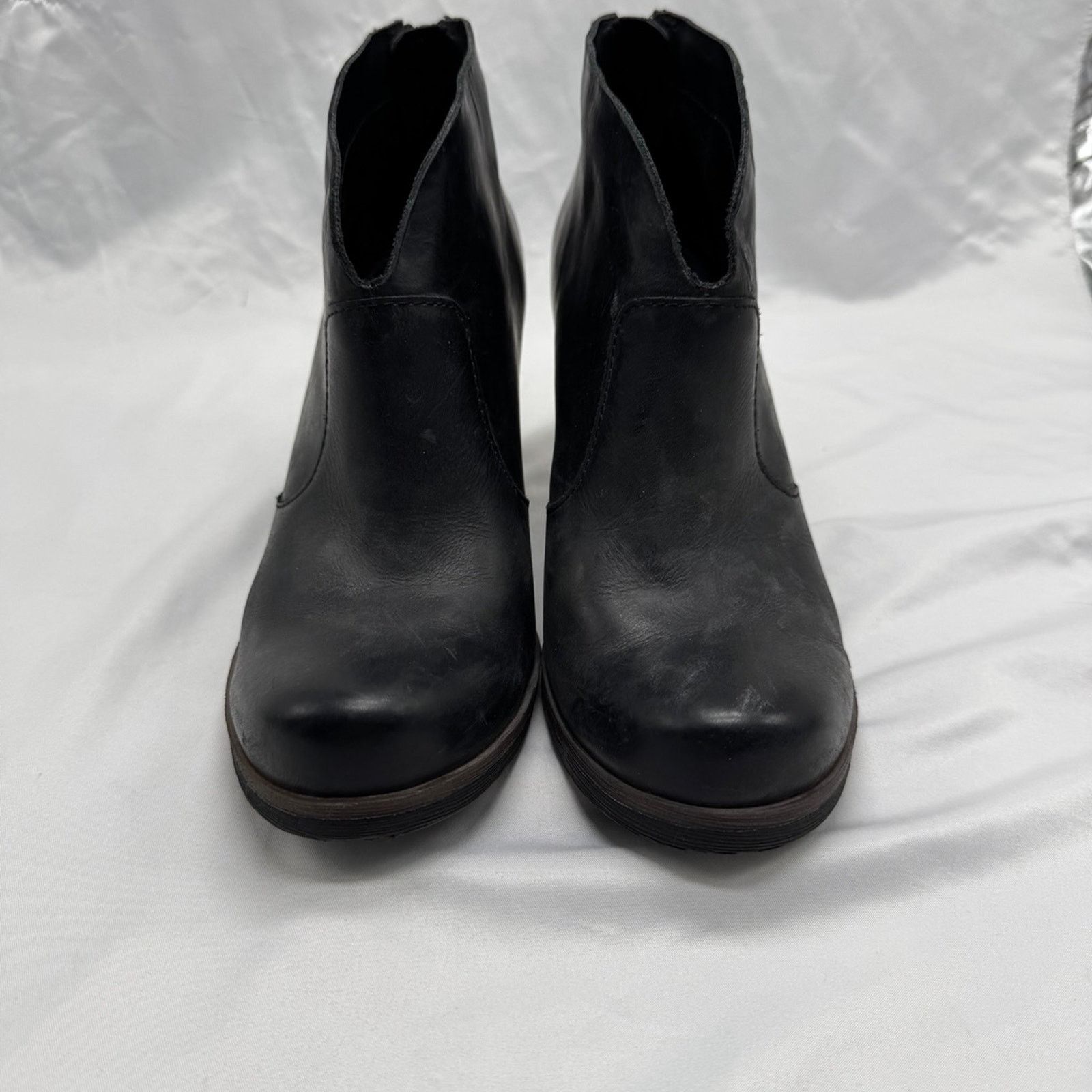 NBDN Nobrandedon Korks bootie wedge boots Size US 7.5 / IT 37.5 - 4 Thumbnail