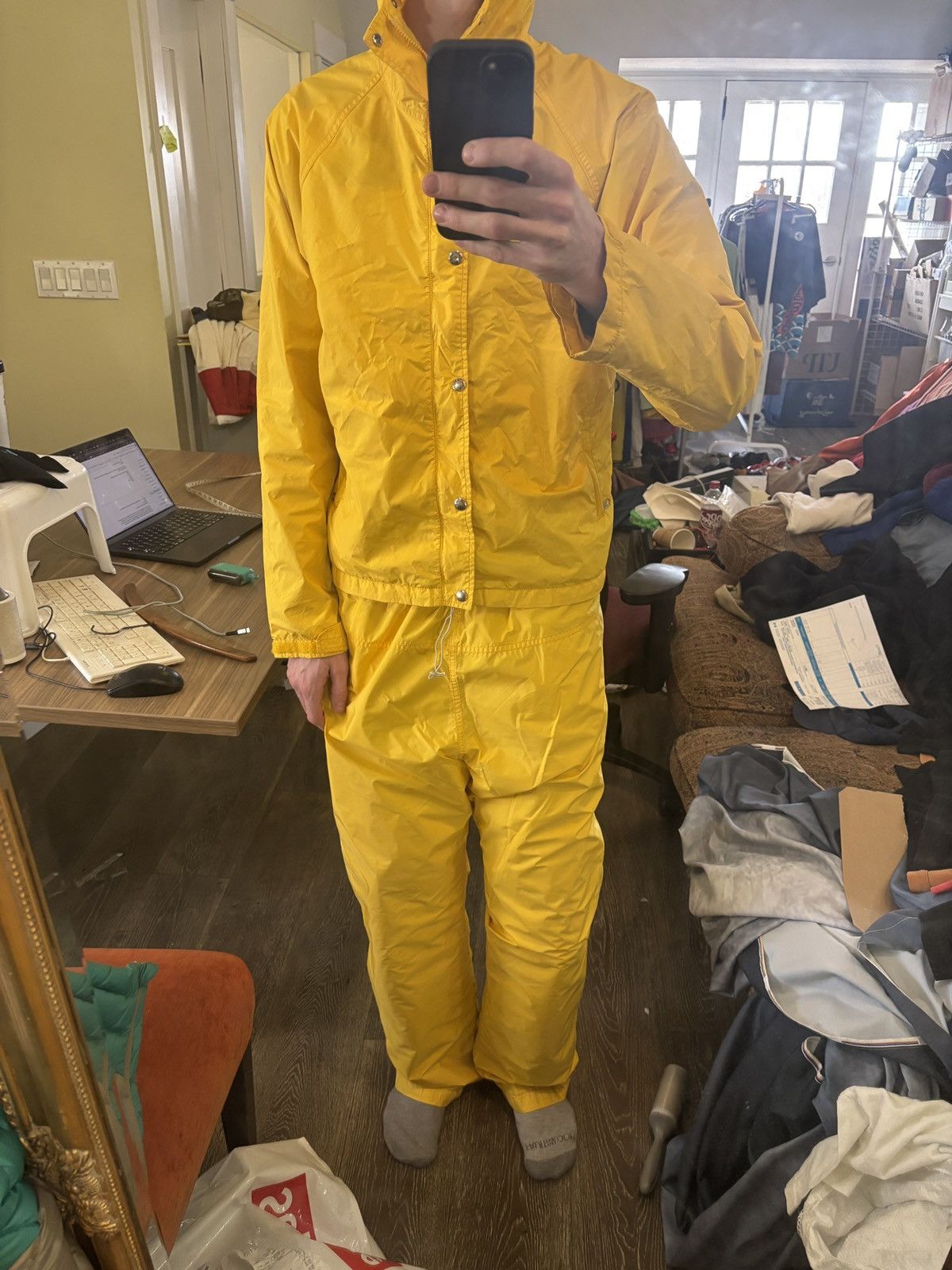 Goretex × The North Face × Vintage 1970s North Face Matching Two Piece Suit TNF Jacket Pants Size US M / EU 48-50 / 2 - 6 Thumbnail