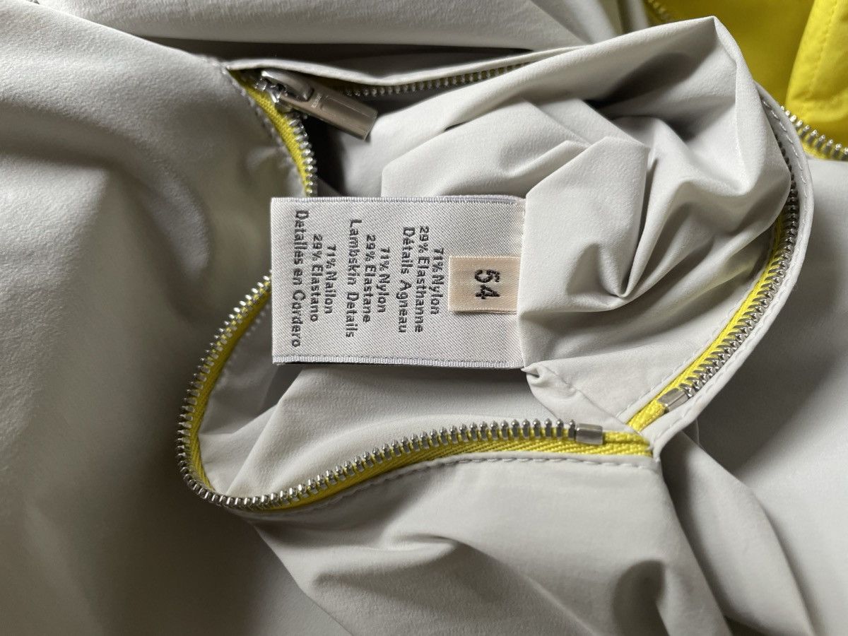 Hermes HERMES REVERSIBLE BOMBER GREY YELLOW POLYESTER PADDED QUILT Size US L / EU 52-54 / 3 - 11 Thumbnail