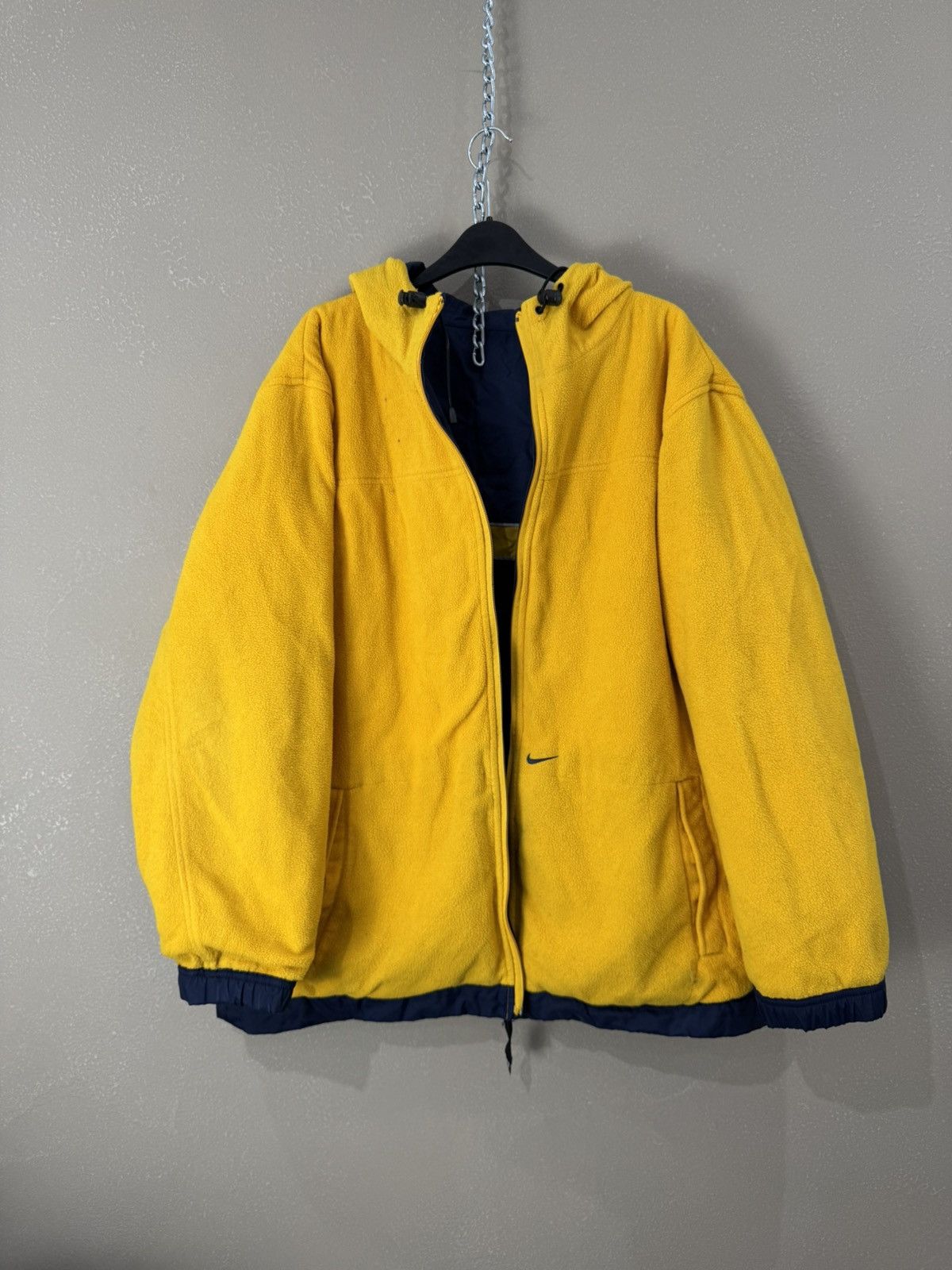 Nike Vintage Reversible Nike Jacket/ Windbreaker Jacket / Nike M Size US M / EU 48-50 / 2 - 1 Thumbnail