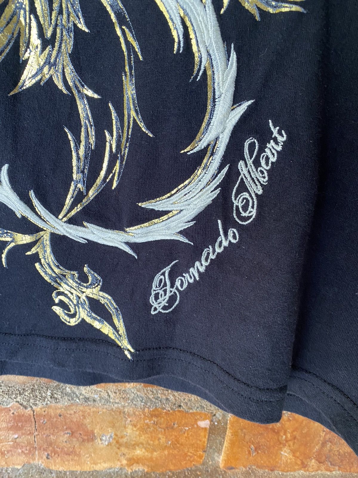 Japanese Brand × Tornado Mart Tornado Mart Japan Pheonix bird dragon tee Size S / US 4 / IT 40 - 6 Thumbnail