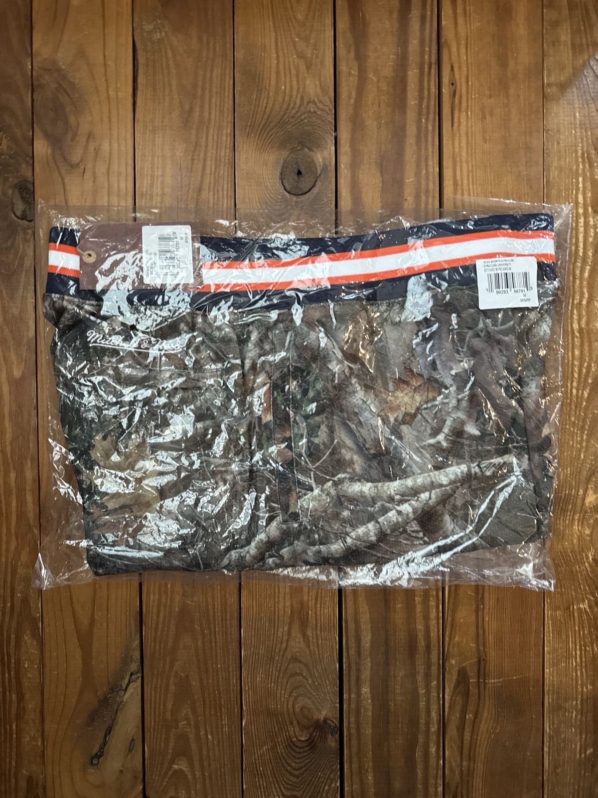 Mitchell & Ness × Supreme Supreme x Mitchell & Ness Syracuse Woodland Camo Shorts Size US 32 / EU 48 - 3 Thumbnail