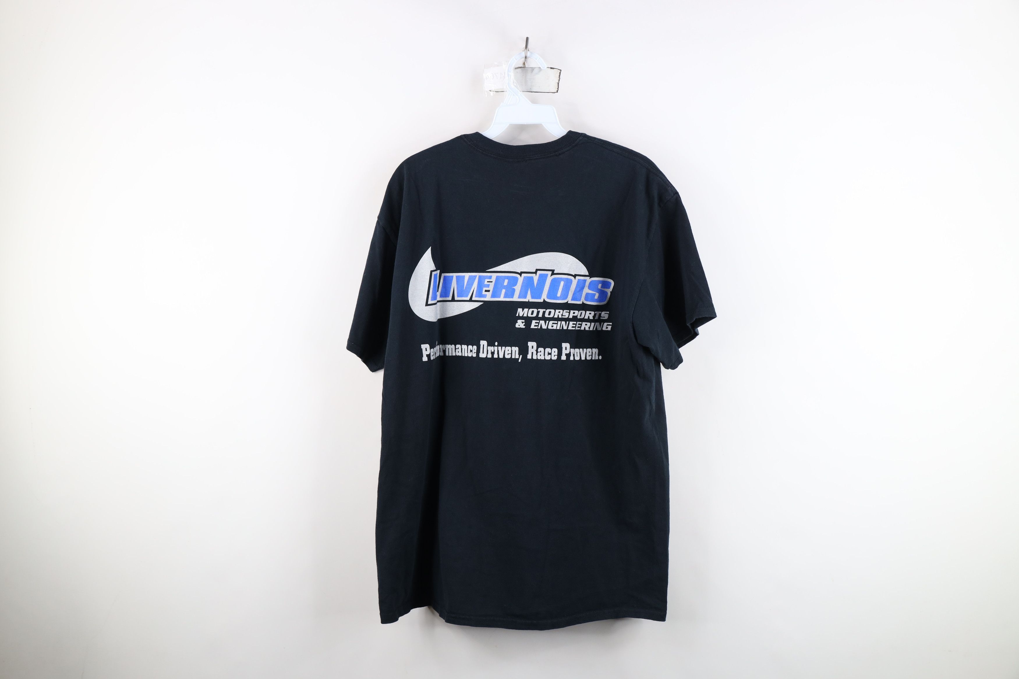 Vintage Vintage Y2K Livernois Motorsports Engineering Race T-Shirt Size US L / EU 52-54 / 3 - 12 Thumbnail