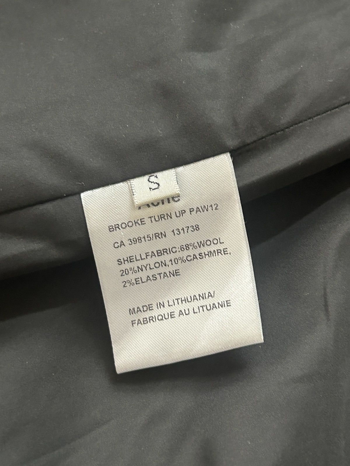 Acne Studios AW12 Brooke Cord Stitch Coat Size S / US 4 / IT 40 - 6 Thumbnail
