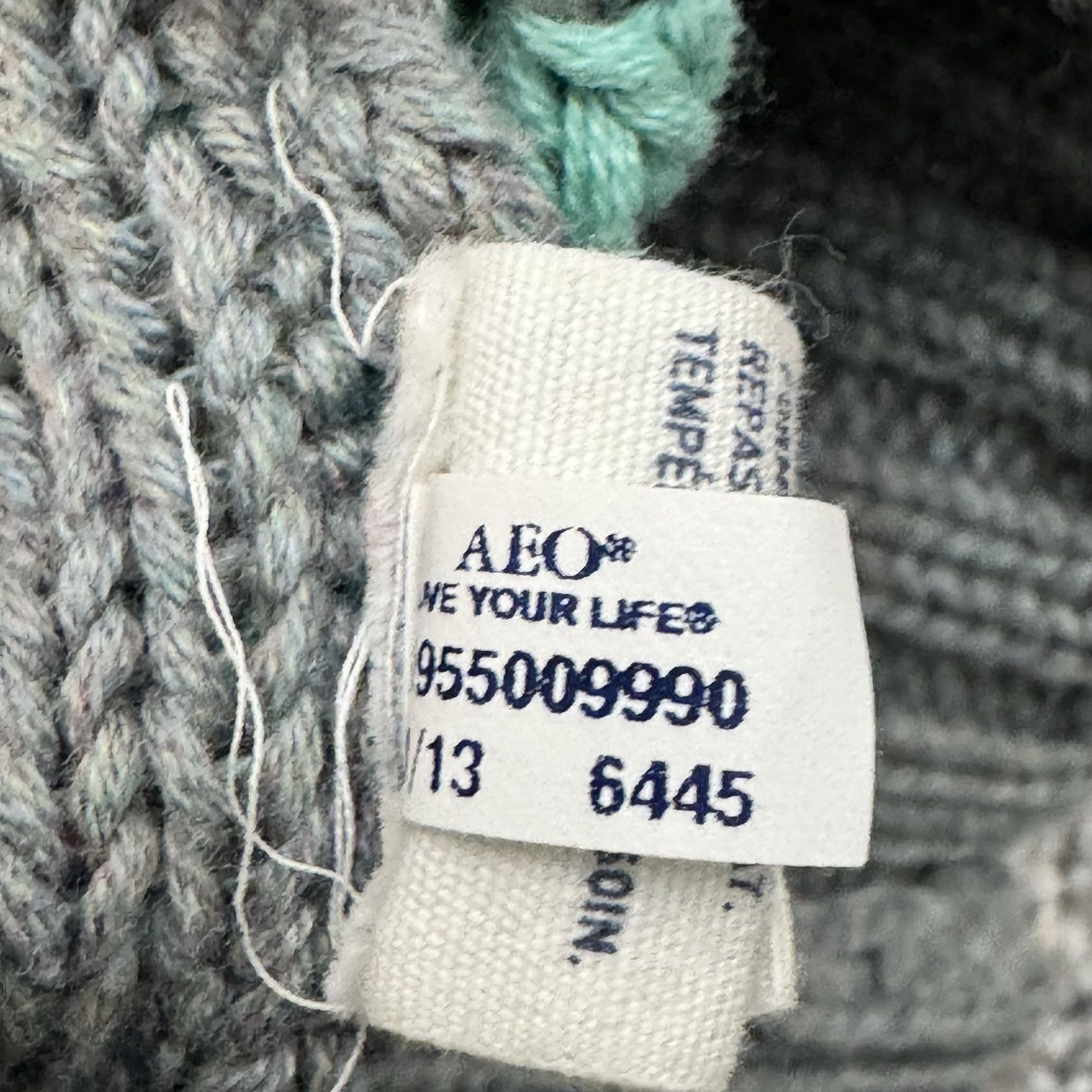 American Eagle Outfitters American Eagle Sweater Womens XS Crochet Knit Boho Slouchy Size XS / US 0-2 / IT 36-38 - 7 Thumbnail