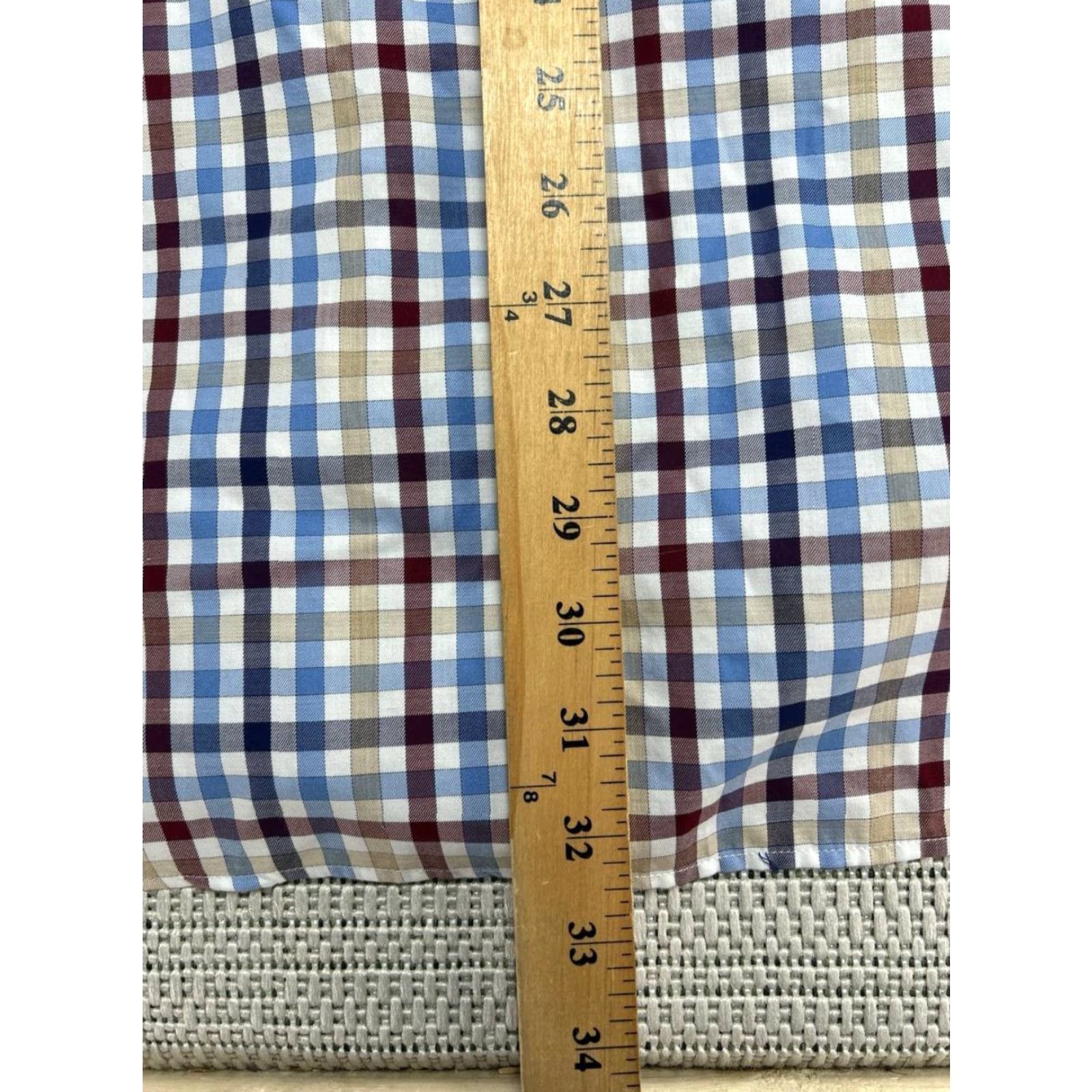 Peter Millar Peter Millar Shirt Mens XXL Multicolor Cotton Check Chest Pocket Button Down Size US XXL / EU 58 / 5 - 6 Thumbnail