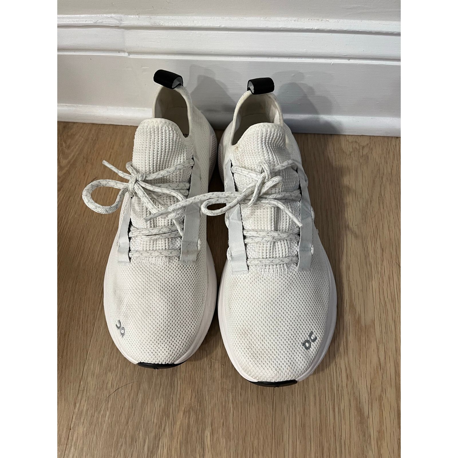On On Mens Cloudeasy Undyed White/Black Running Size US 10 / EU 43 - 2 Thumbnail