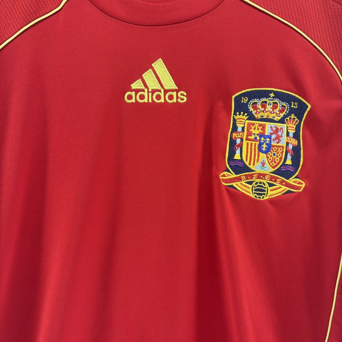 Adidas × Vintage Spain 2008 Home Adidas Fifa Soccer Football Jersey Kit Size US L / EU 52-54 / 3 - 3 Thumbnail
