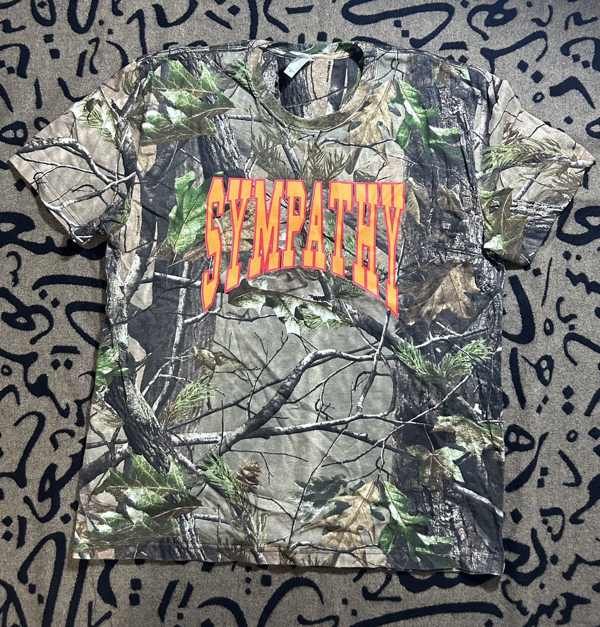 Drake “SYMPATHY” Drake Honestly Nevermind Promo Tshirt Size US XL / EU 56 / 4 - 1 Thumbnail