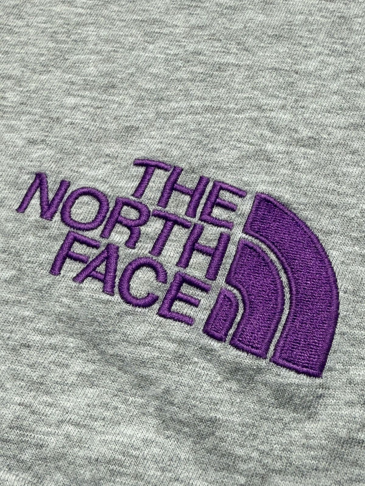 Nanamica × The North Face The North Face "nanamica" Purple Logo Basic Heather Grey Tee Size US L / EU 52-54 / 3 - 4 Thumbnail