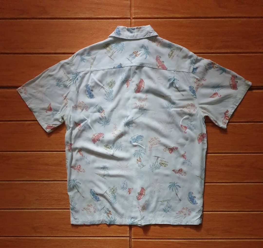 Japanese Brand Thruxton 100% rayon Japanese Hawaiian shirt Size US L / EU 52-54 / 3 - 9 Thumbnail