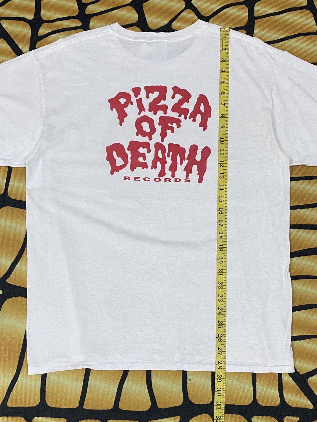Band Tees × Punk and Yo × Vintage RARE VINTAGE Y2K FUCK KENTA PIZZA OF DEATH RECORD TEE Size US L / EU 52-54 / 3 - 10 Thumbnail