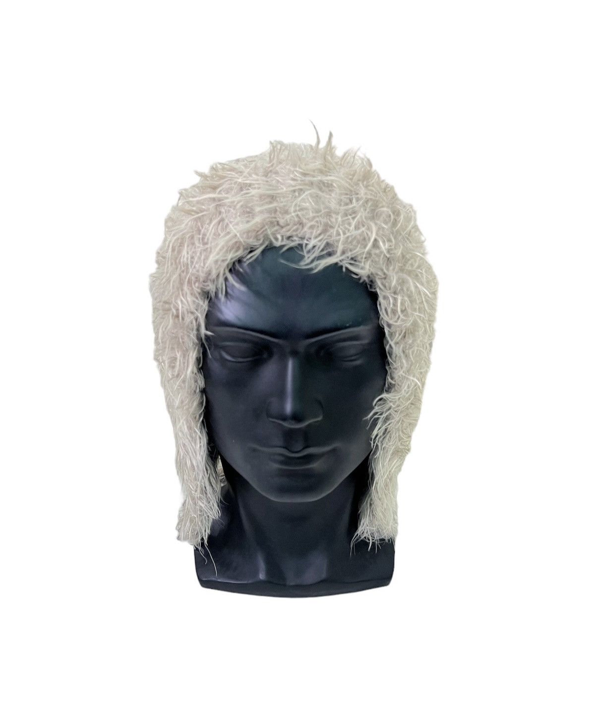image of Mink Fur Coat Fur Earflap Beanie Hat in Mix, Men's