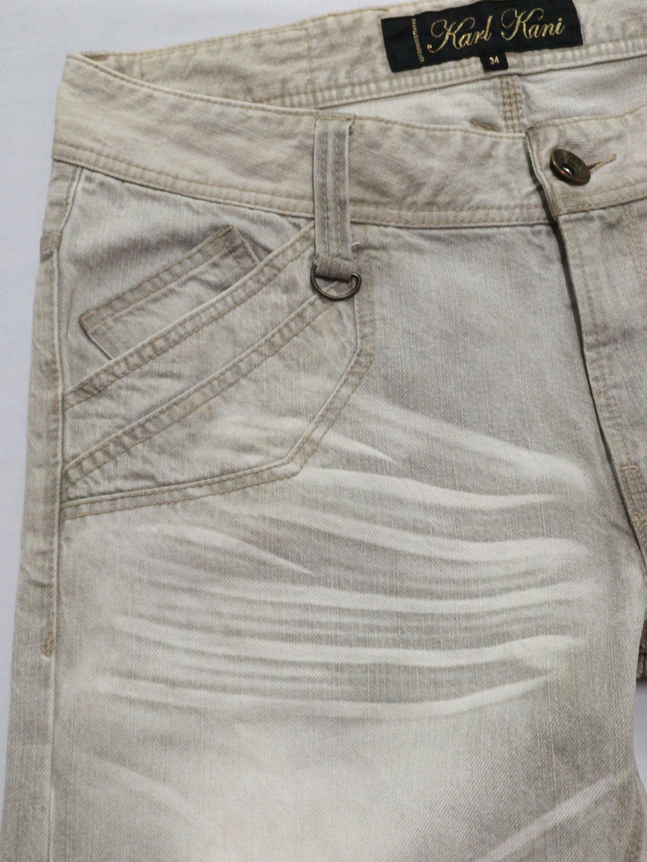 Karl Kani Karl Kani Originals Light Gray Straight Denim Size US 36 / EU 52 - 3 Thumbnail