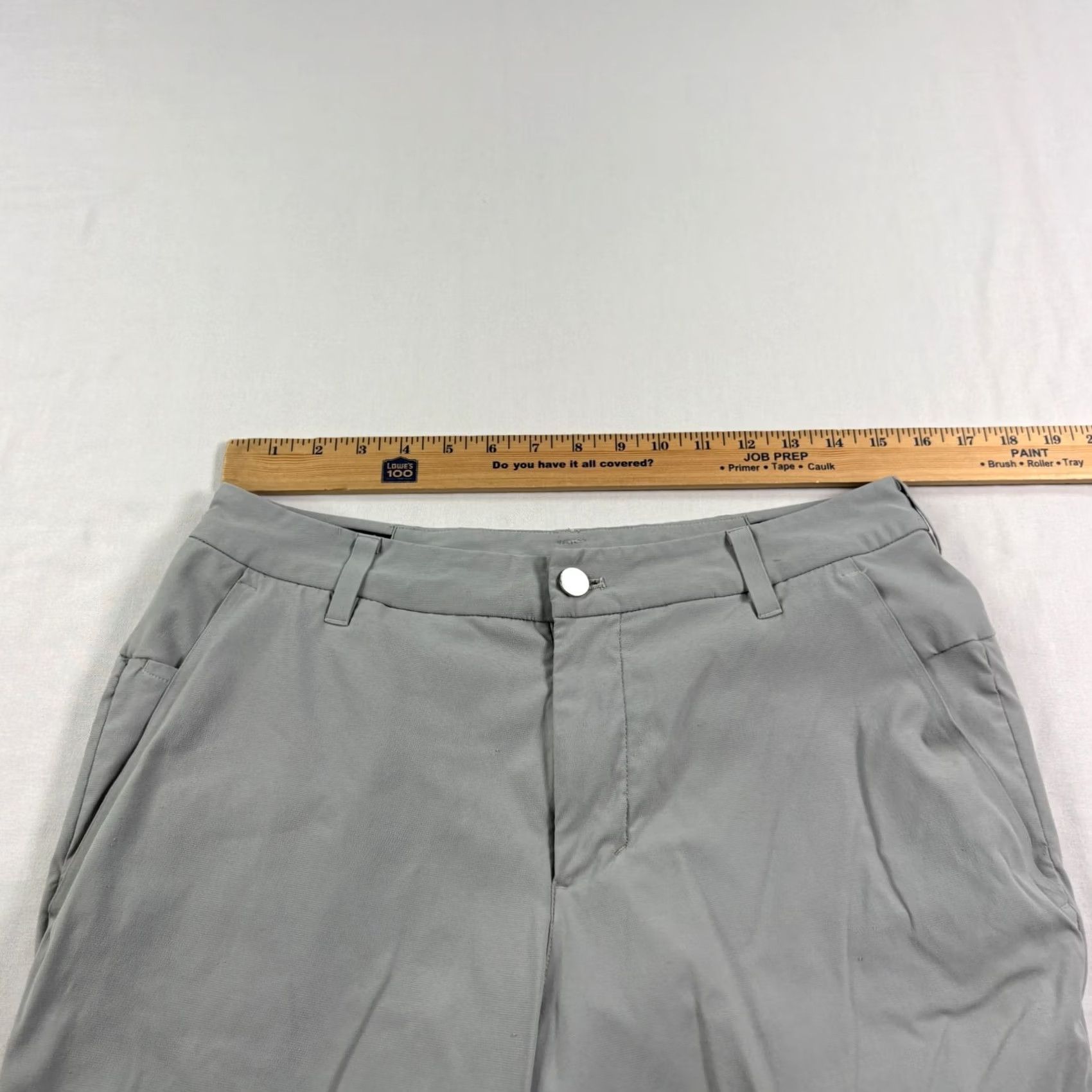 Lululemon Lululemon Commission Golf Pants Mens 32x29 Gray Chino Stretch Casual Pants Mens Gray 90s? Size US 32 / EU 48 - 6 Thumbnail