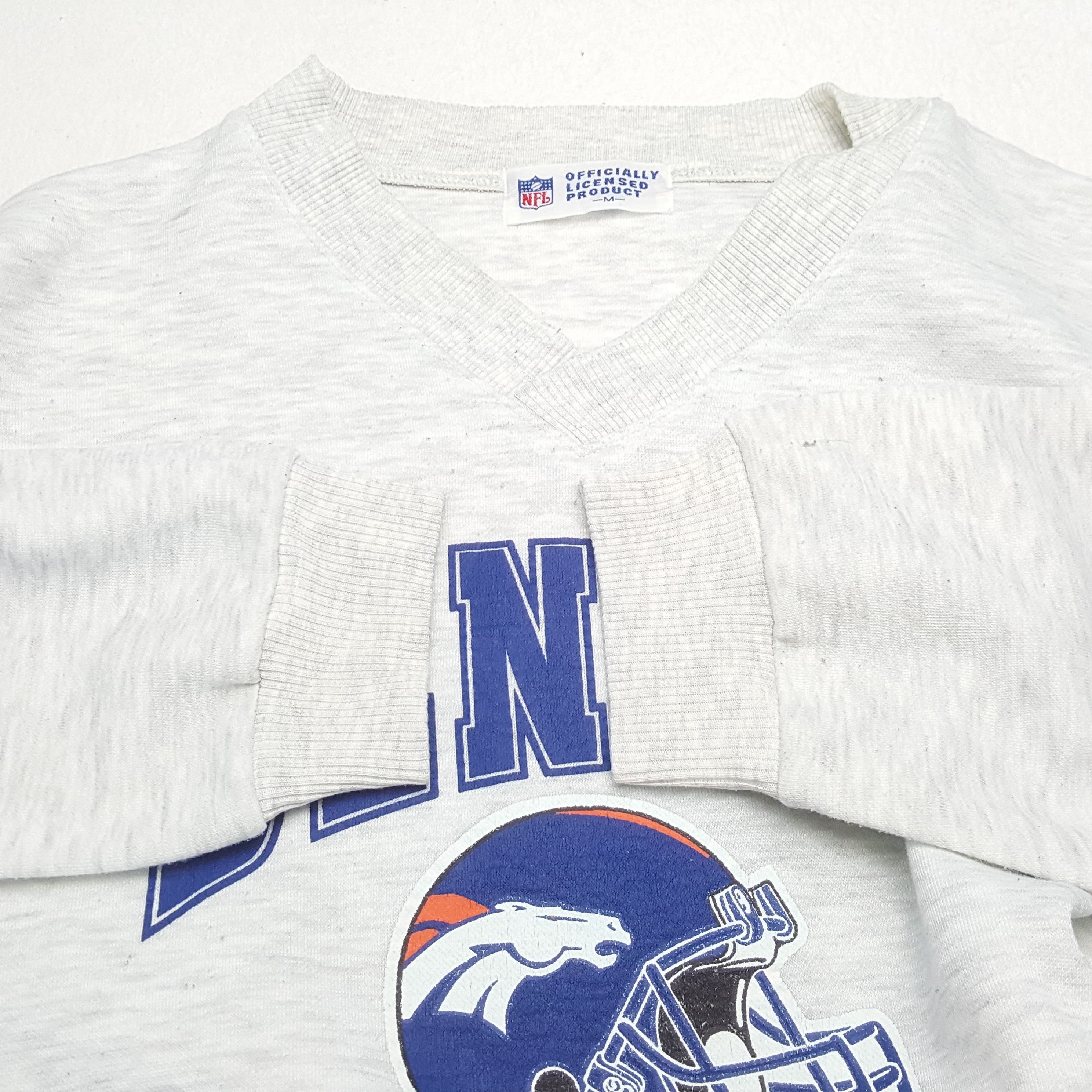 NFL × Vintage Vintage DENVER BRONCOS American Sport NFL Sweatshirt c271n13 Size US M / EU 48-50 / 2 - 8 Thumbnail