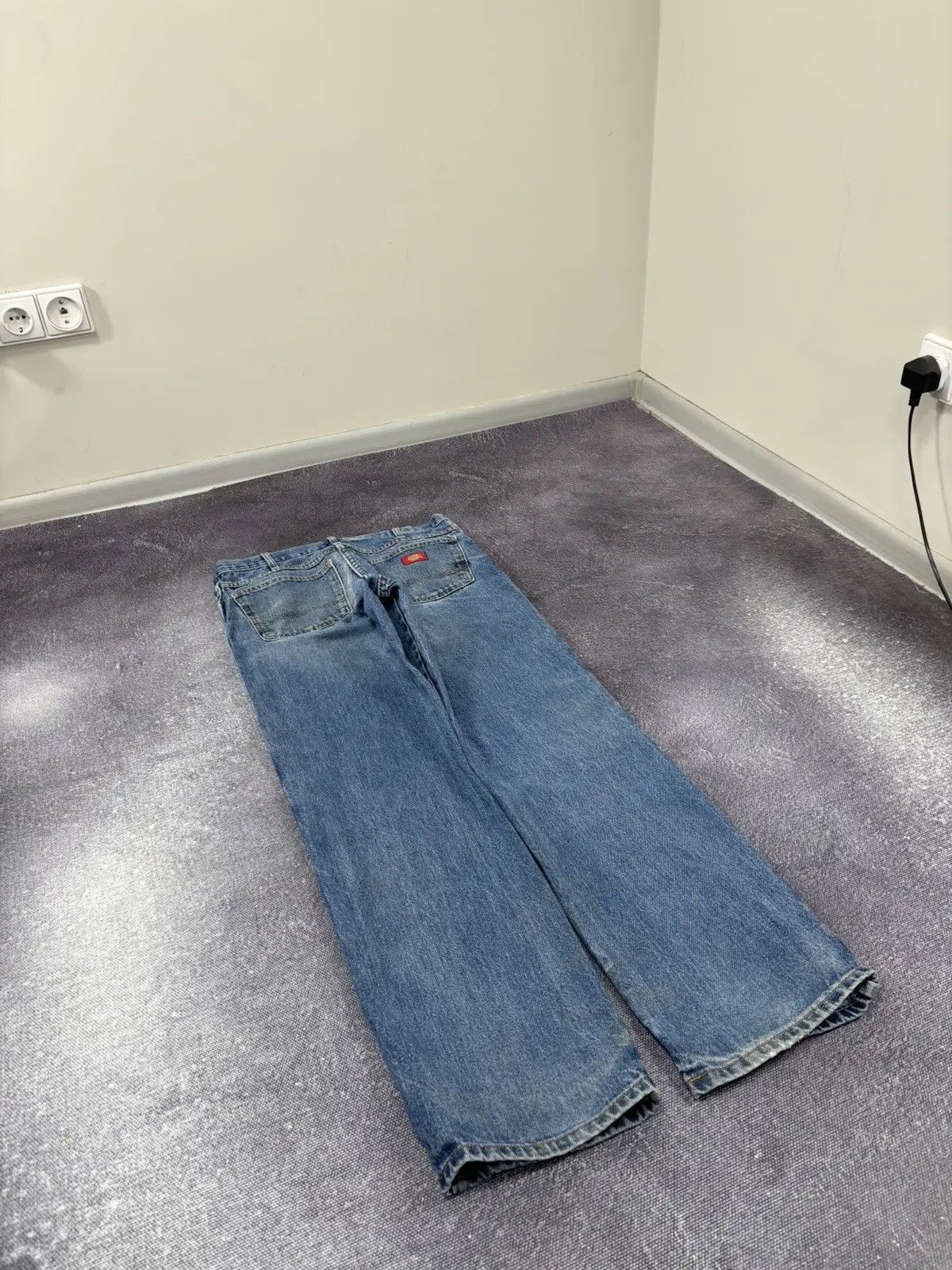 Dickies × Vintage Vintage Dickies Y2K Faded Blue Denim USA Hype Jeans Size US 32 / EU 48 - 3 Thumbnail