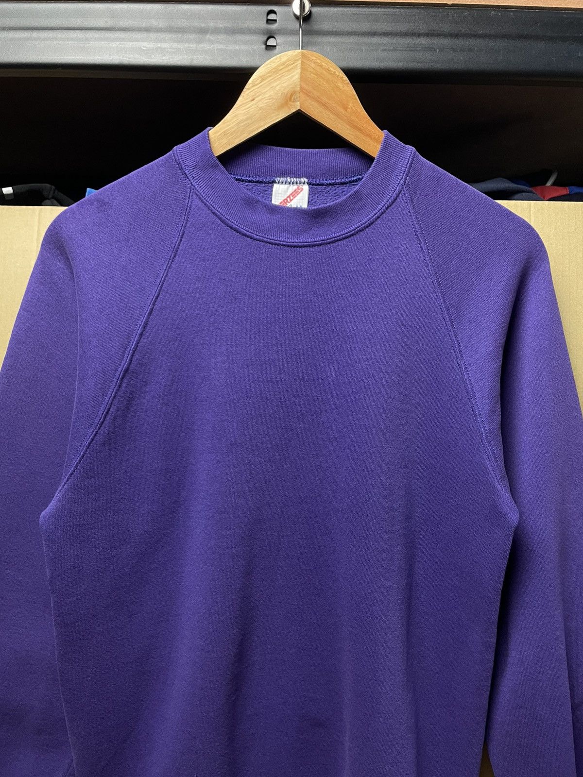 Jerzees Jerzees vintage blank purple crewneck sweatshirt Size US M / EU 48-50 / 2 - 3 Thumbnail