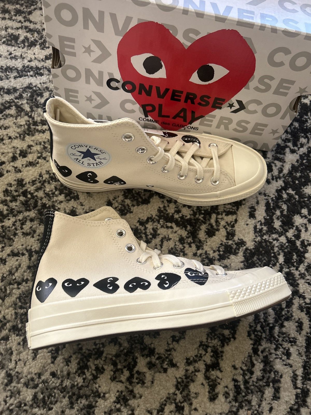 Comme des Garcons PLAY COMME des GARÇONS PLAY Converse Edition Chuck 70 Sneaker Size US 7.5 / IT 37.5 - 7 Thumbnail