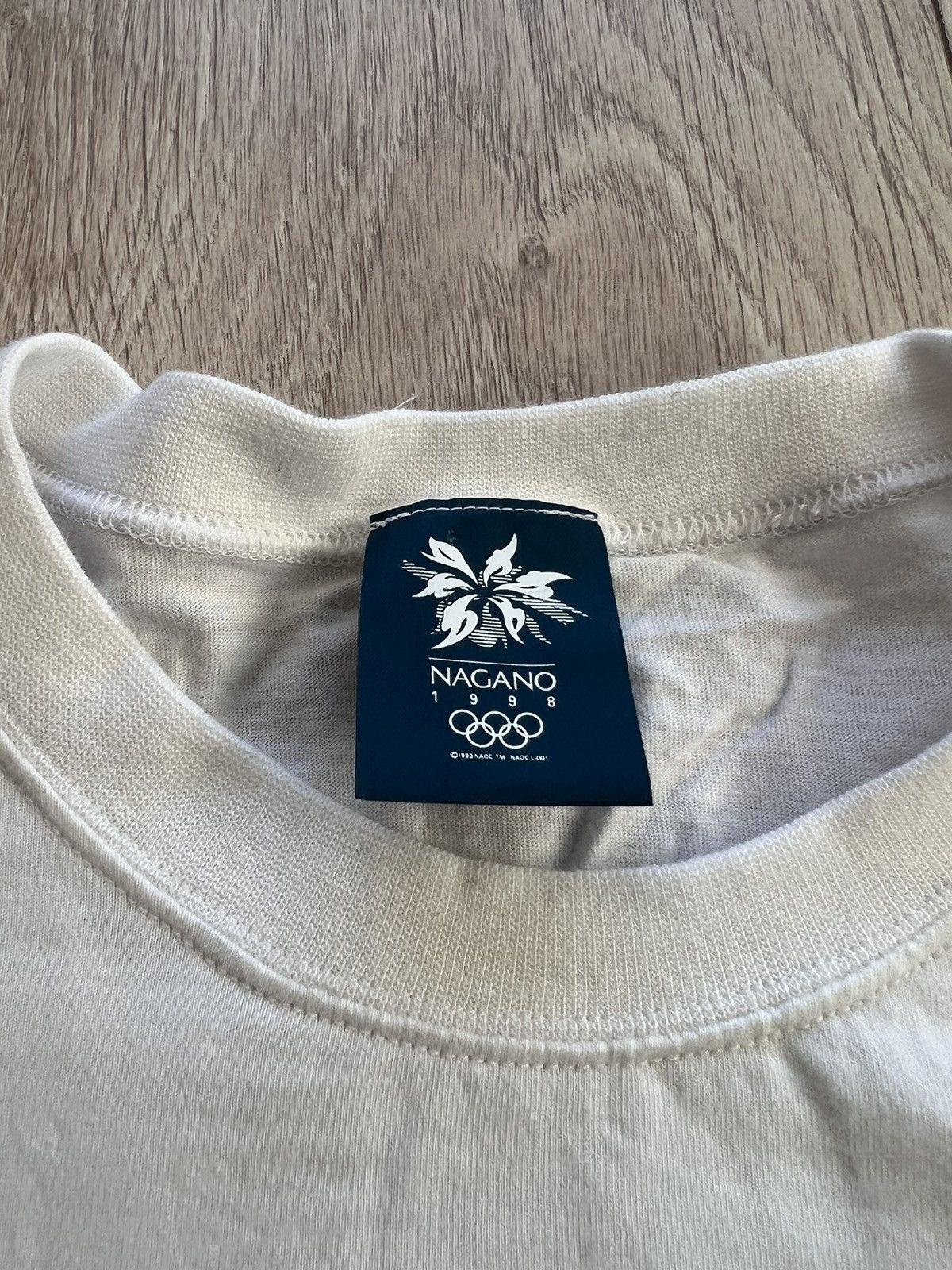 Mizuno × USA Olympics × Vintage Vintage 90s Olympics Nagano Winter Games T Shirt 1998 New Size US L / EU 52-54 / 3 - 4 Thumbnail