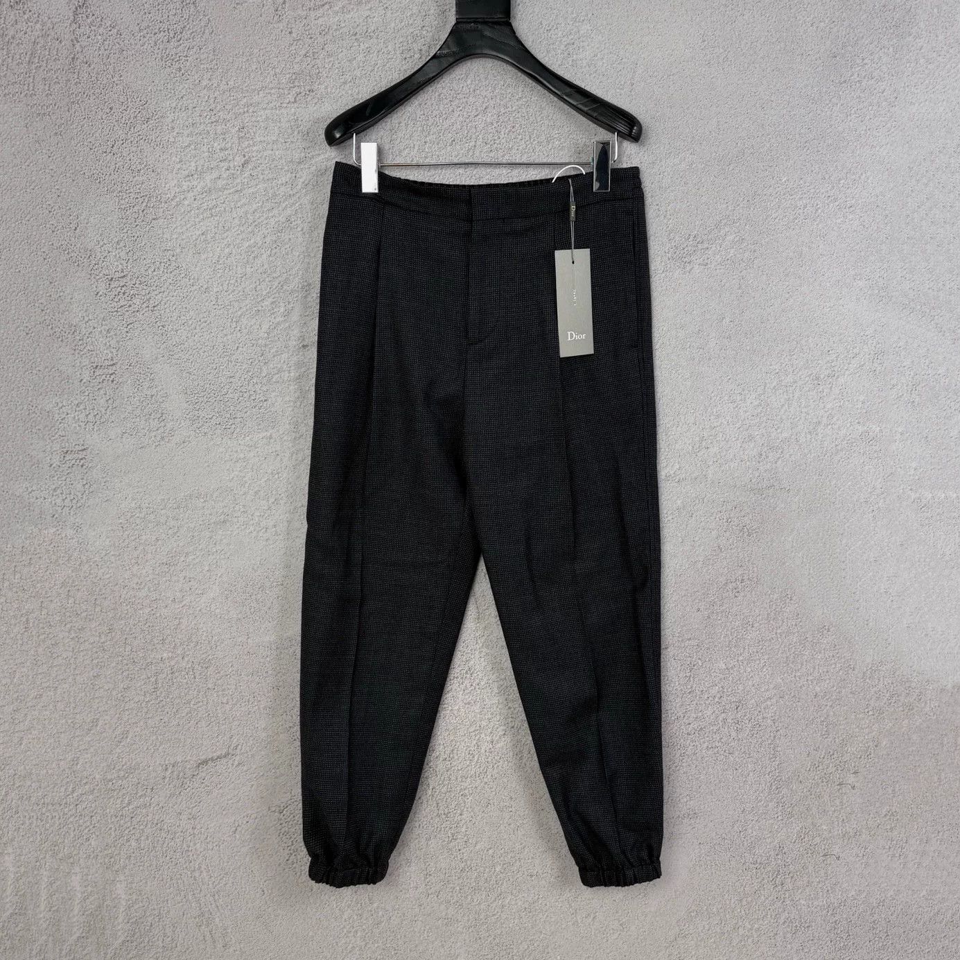 Dior DIOR Houndstooth Casual Tapered Pants Size US 32 / EU 48 - 1 Thumbnail
