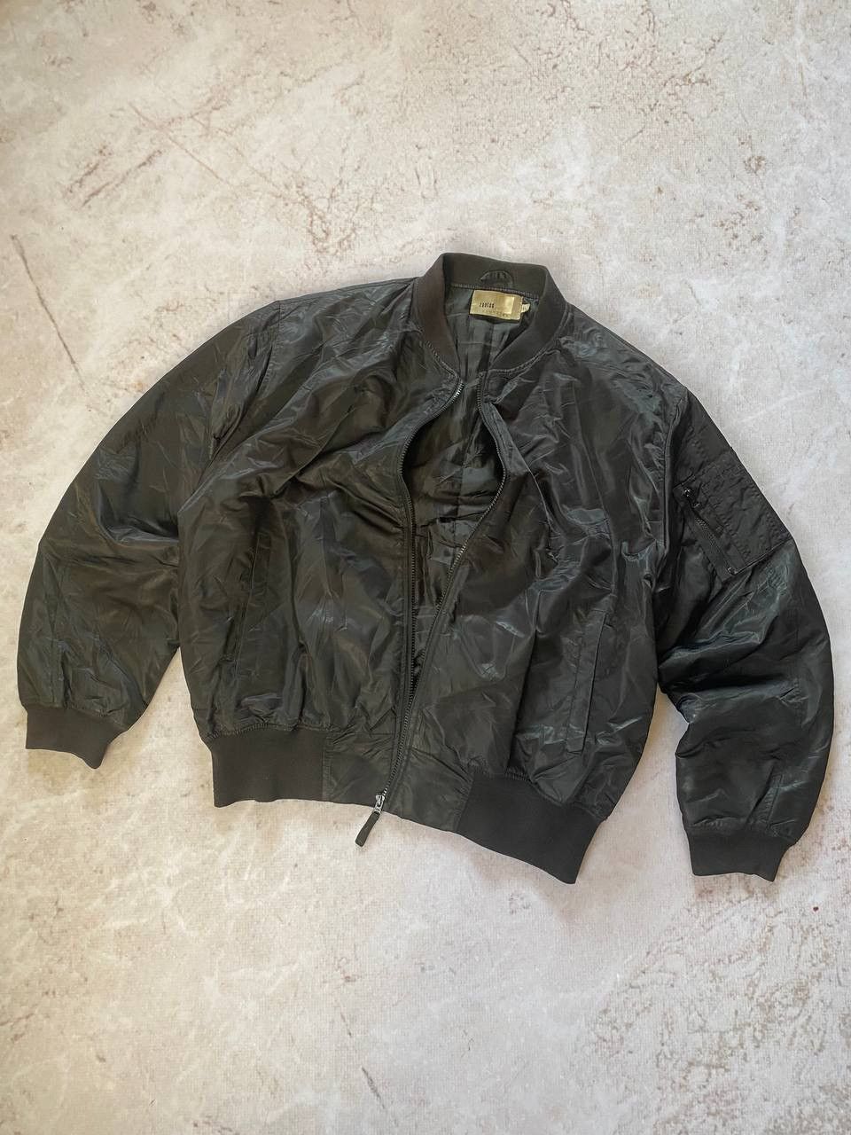 Vintage Vintage Nylon MA-1 Bomber Jacket Alpha Industries Style Size US XL / EU 56 / 4 - 7 Thumbnail