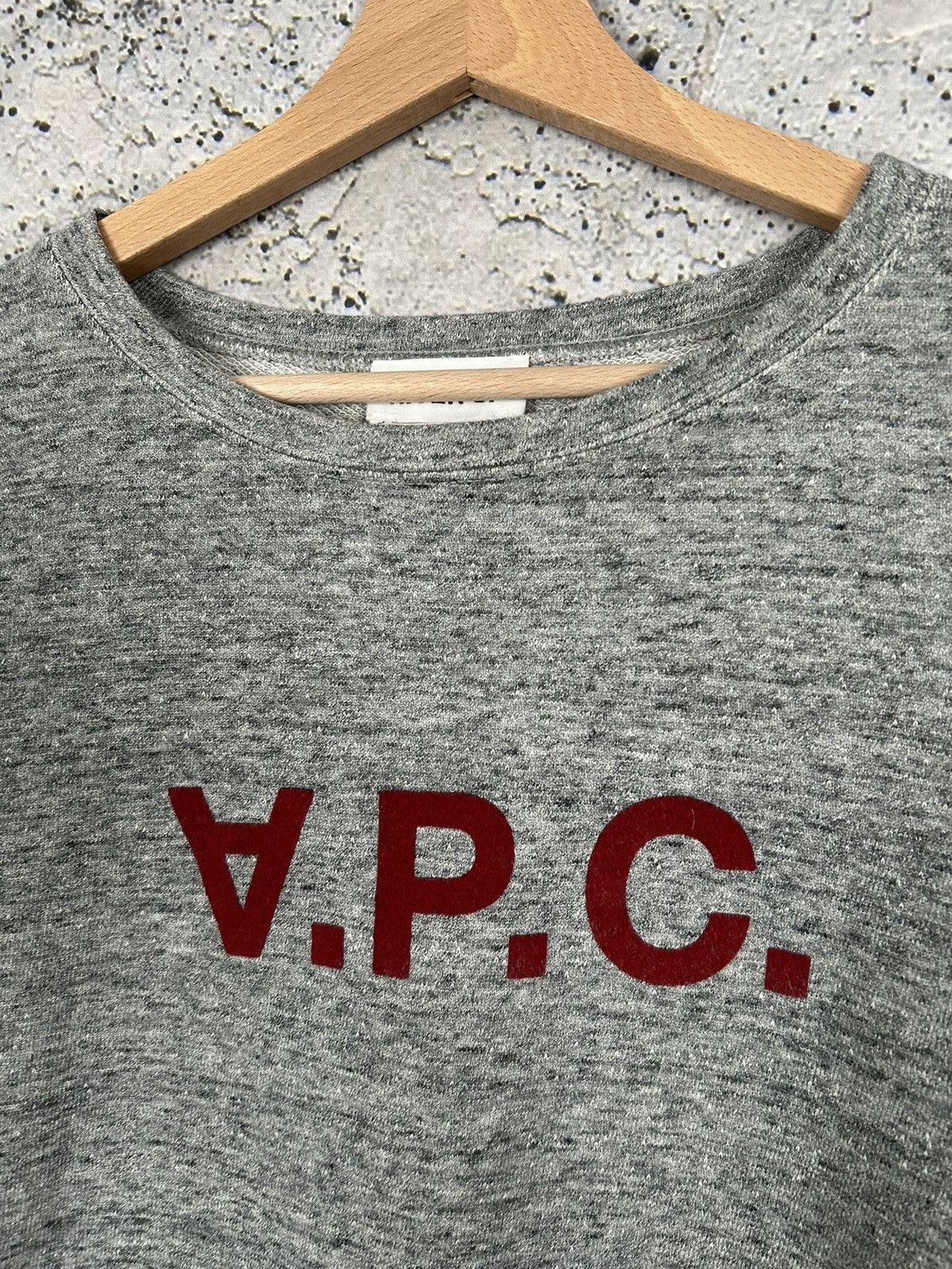 A.P.C. × Vintage APC Paris Hiver 87 Sweatshirt Size US L / EU 52-54 / 3 - 3 Thumbnail