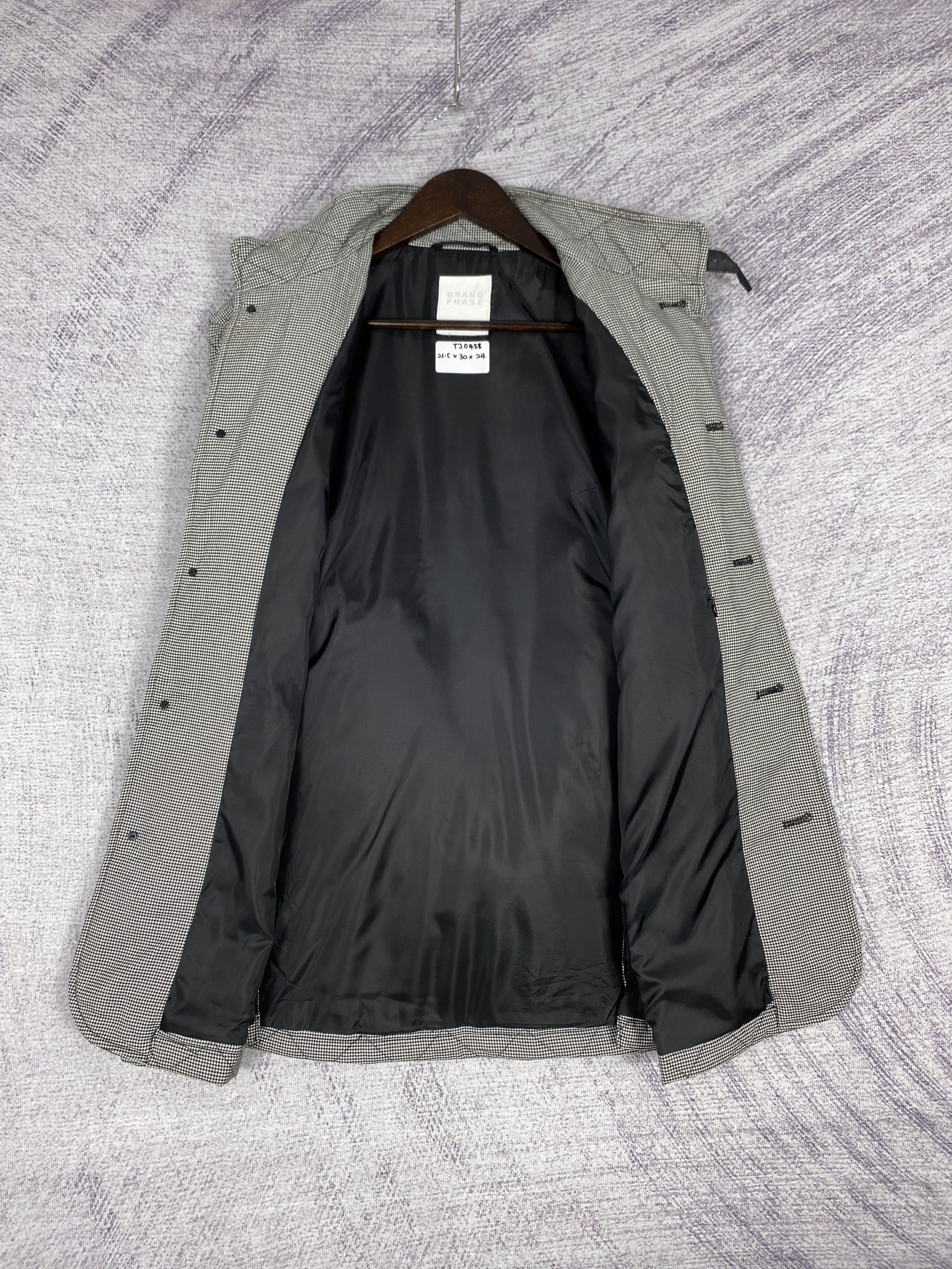 Japanese Brand Vintage Grand Phase Quilted Button Up Light Jacket Size US L / EU 52-54 / 3 - 6 Thumbnail