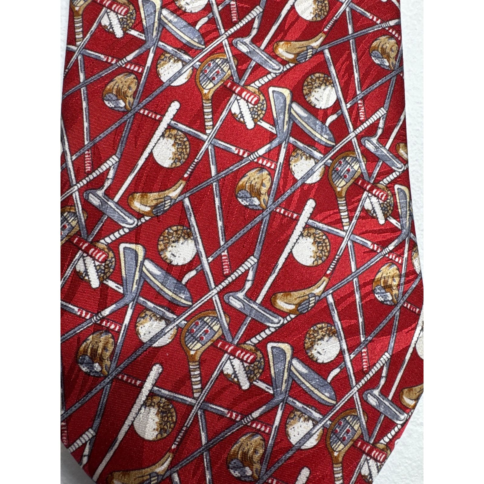Other 1990s Golf Silk Tie Set Canterbury Museum Artifacts City-One Size ONE SIZE - 10 Thumbnail